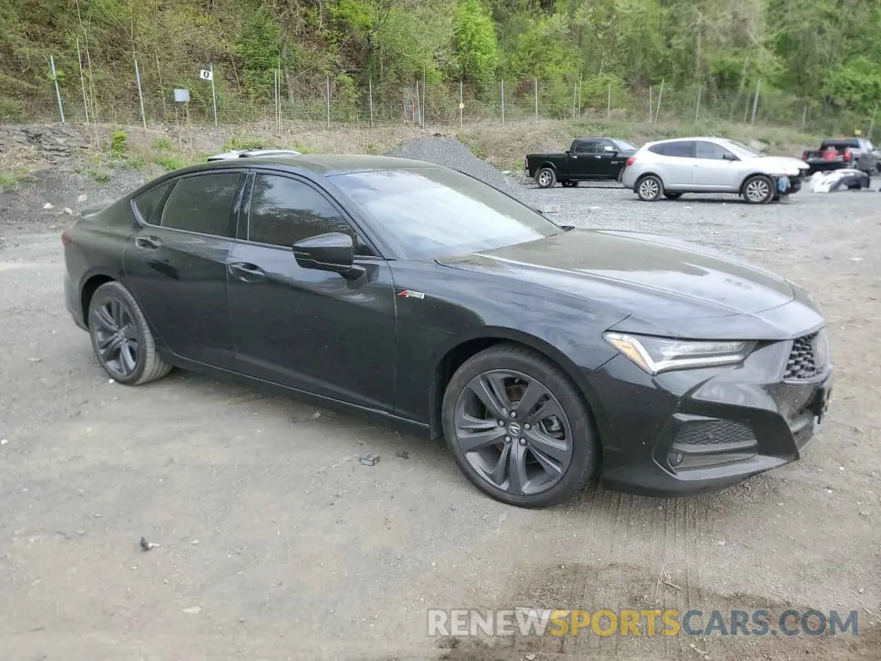 4 Photograph of a damaged car 19UUB6F59PA005561 ACURA TLX 2023