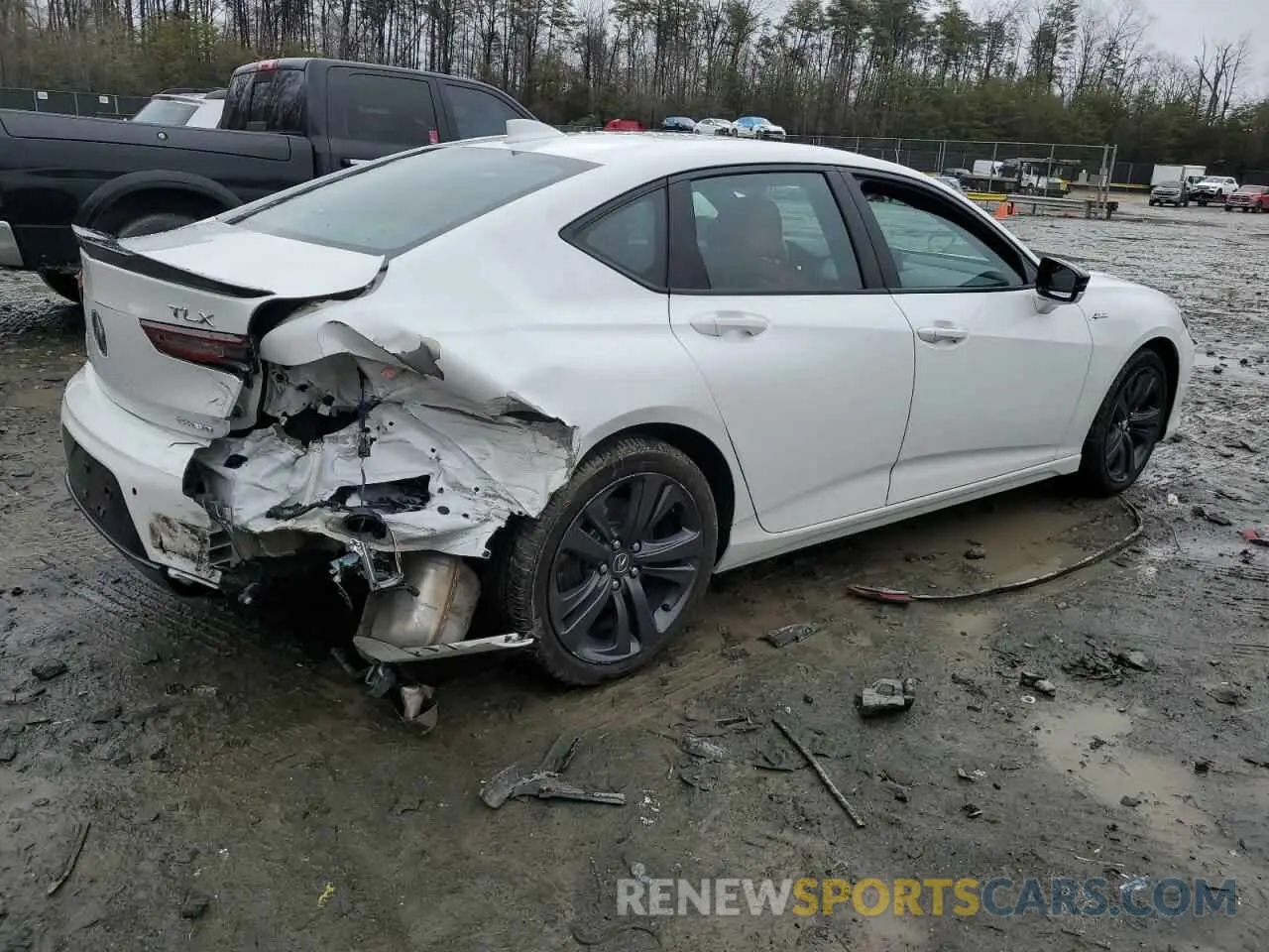 3 Photograph of a damaged car 19UUB6F59PA005589 ACURA TLX 2023