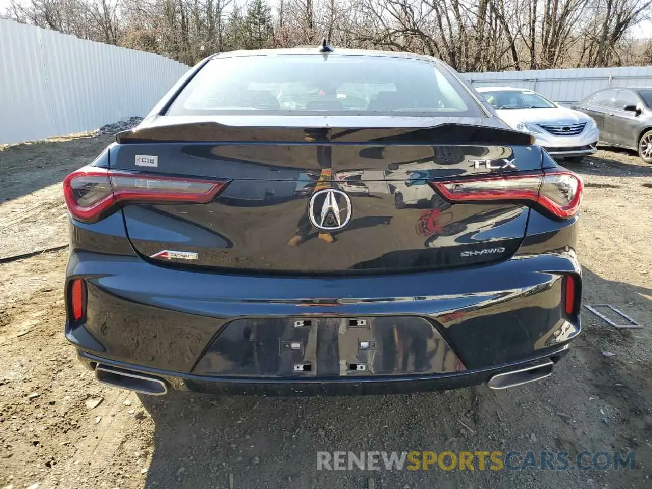 6 Photograph of a damaged car 19UUB6F59PA006077 ACURA TLX 2023