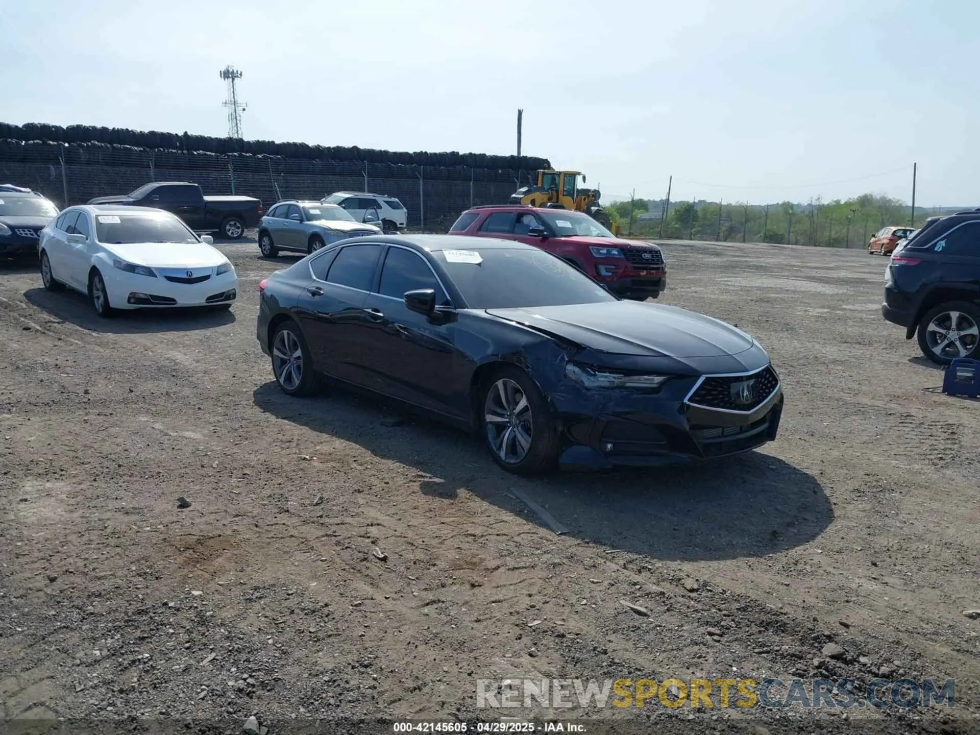 1 Фотография поврежденного автомобиля 19UUB6F60PA004582 ACURA TLX 2023
