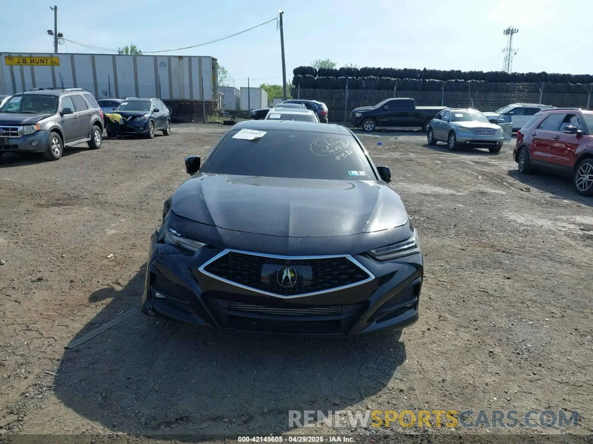 11 Фотография поврежденного автомобиля 19UUB6F60PA004582 ACURA TLX 2023