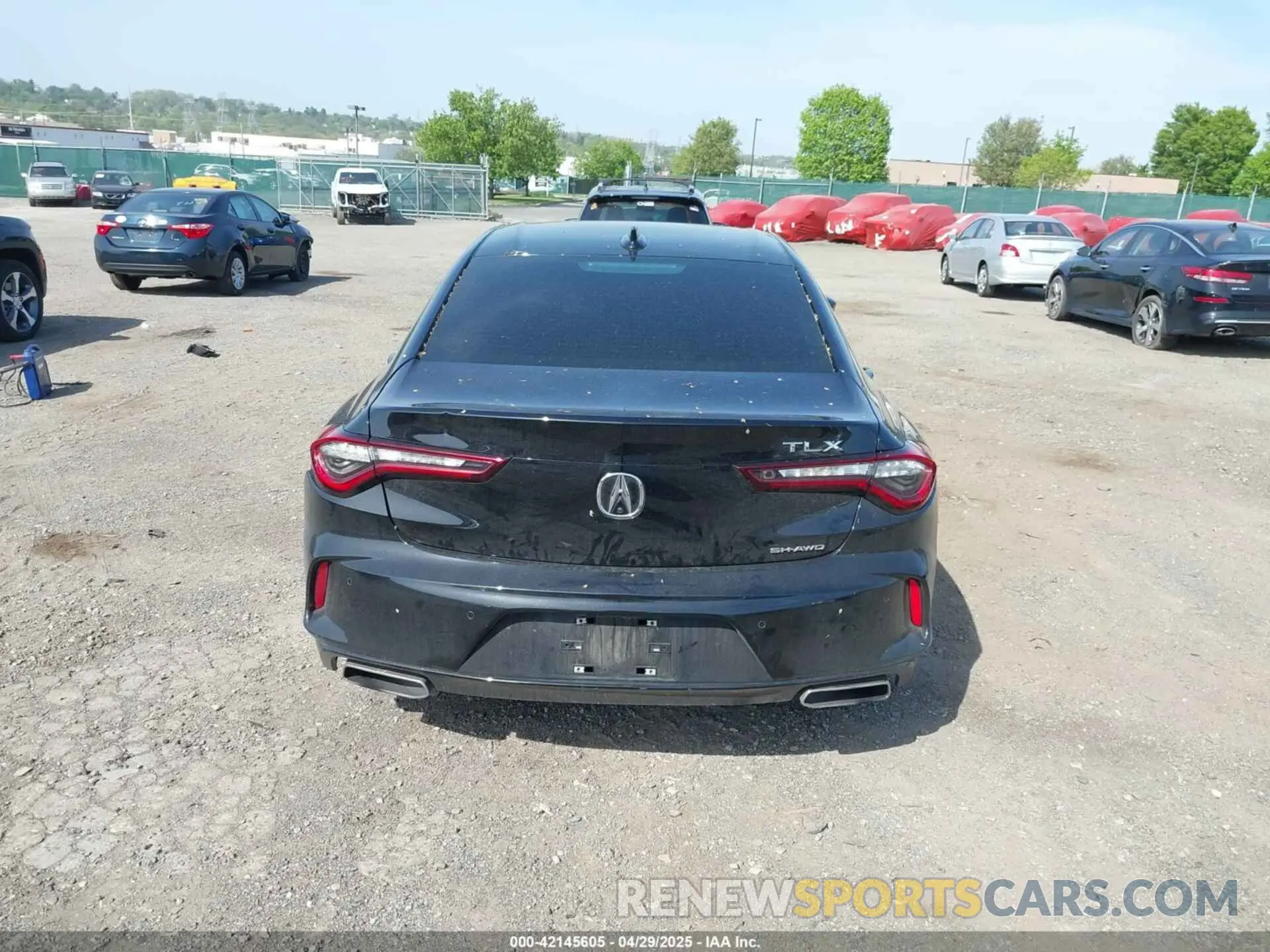 15 Фотография поврежденного автомобиля 19UUB6F60PA004582 ACURA TLX 2023