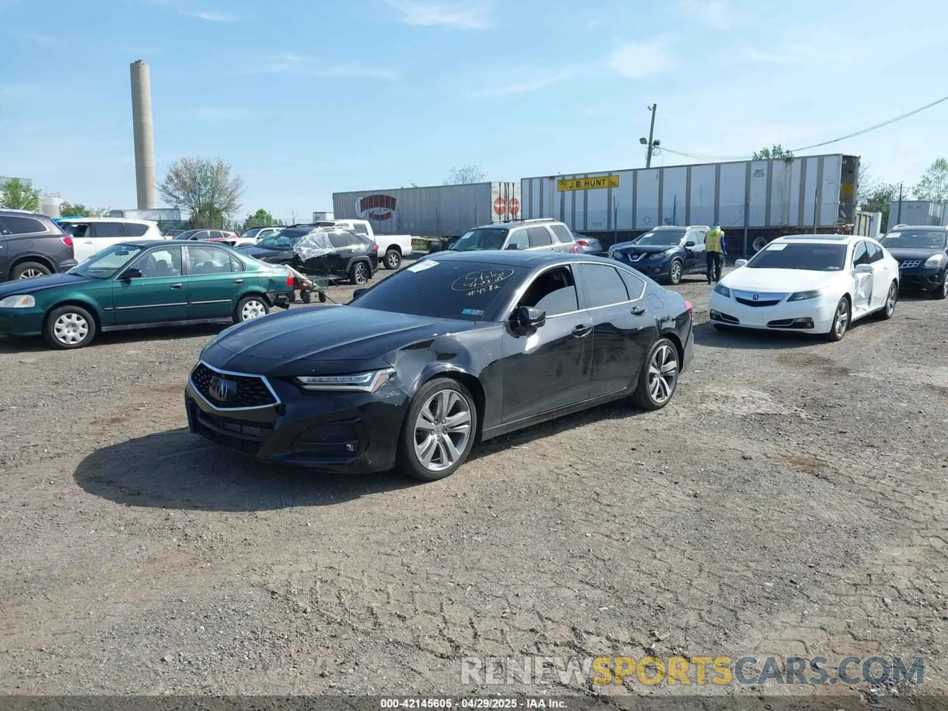 2 Фотография поврежденного автомобиля 19UUB6F60PA004582 ACURA TLX 2023