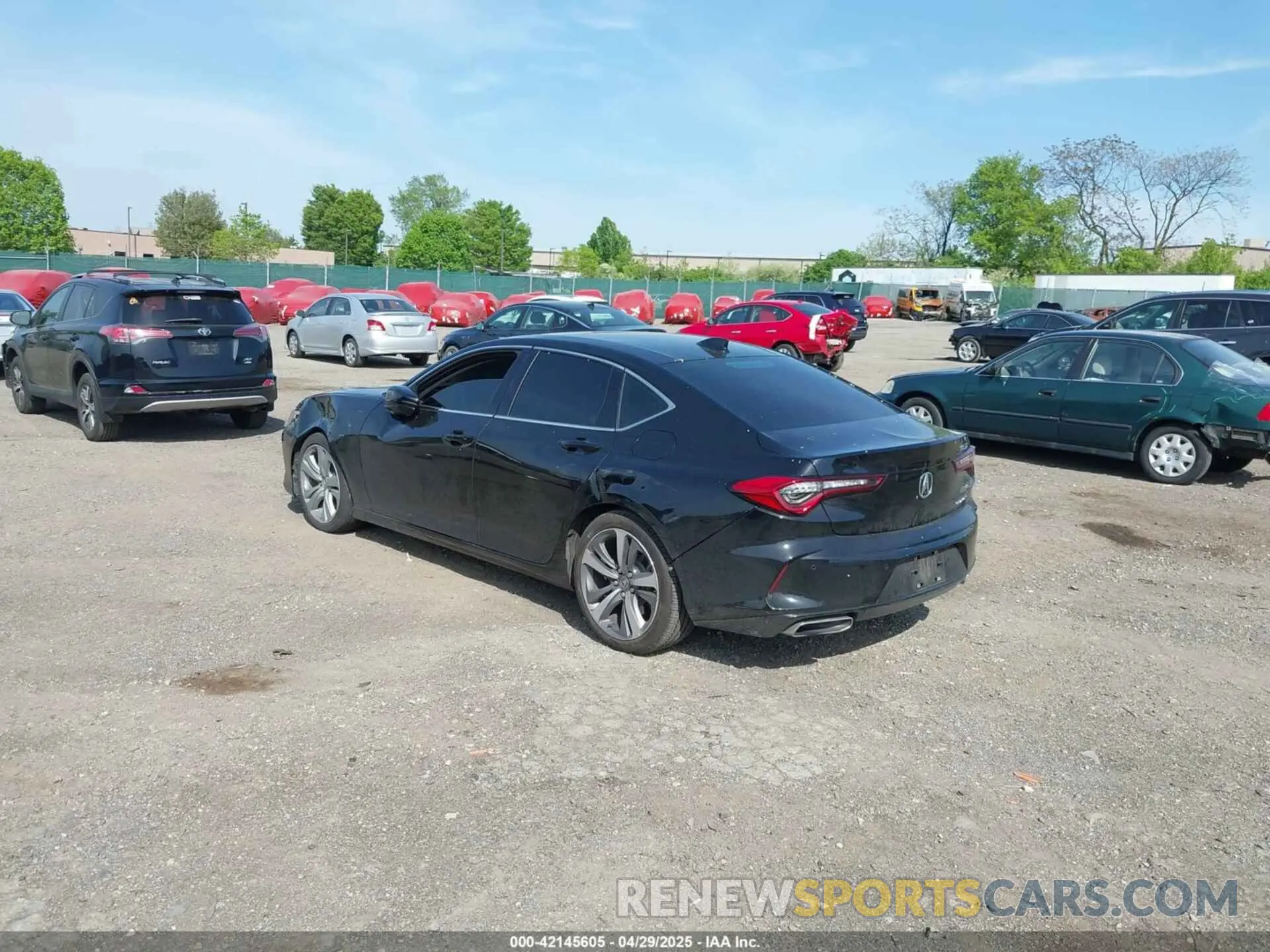 3 Фотография поврежденного автомобиля 19UUB6F60PA004582 ACURA TLX 2023