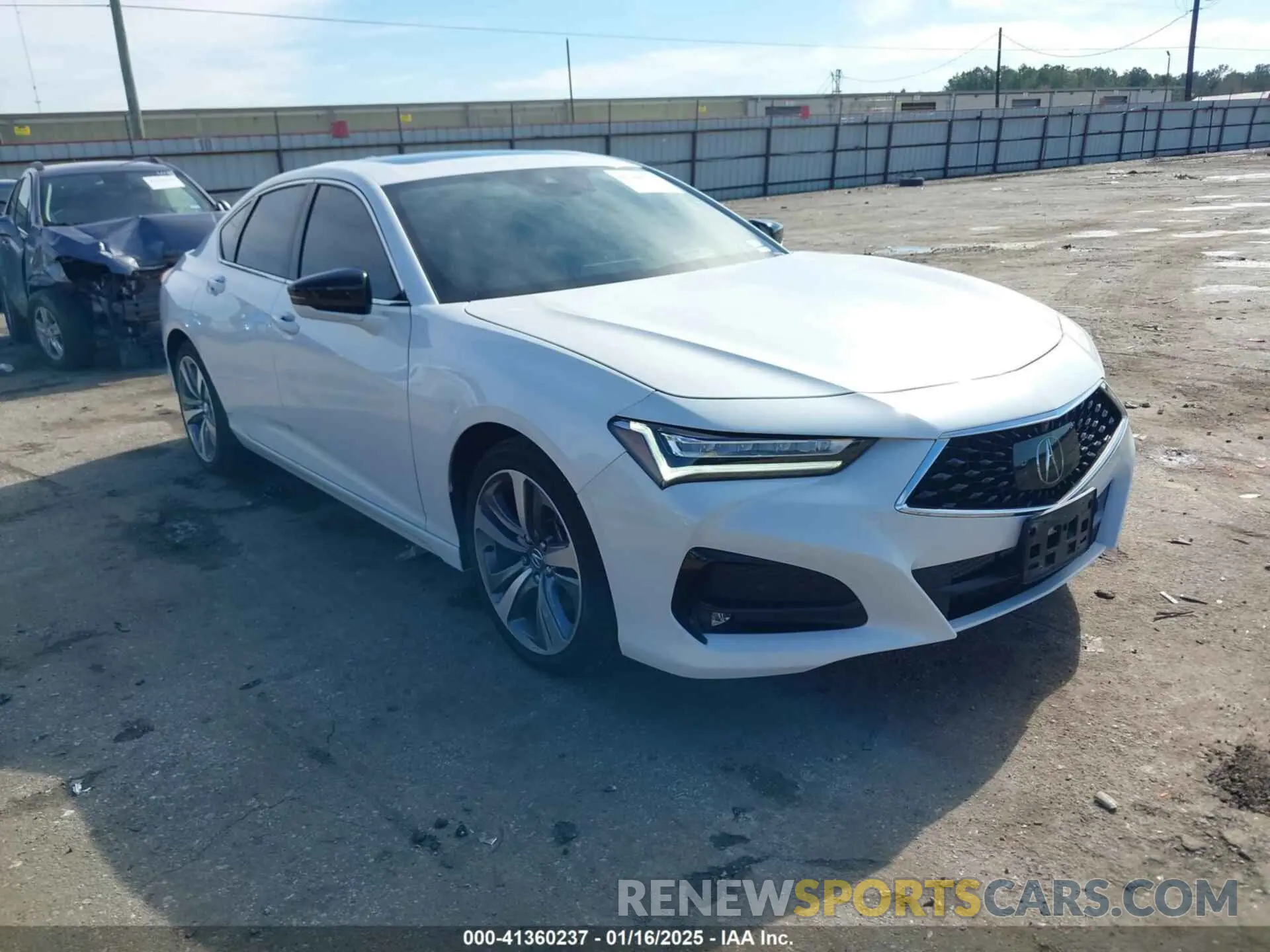 1 Фотография поврежденного автомобиля 19UUB6F65PA003881 ACURA TLX 2023