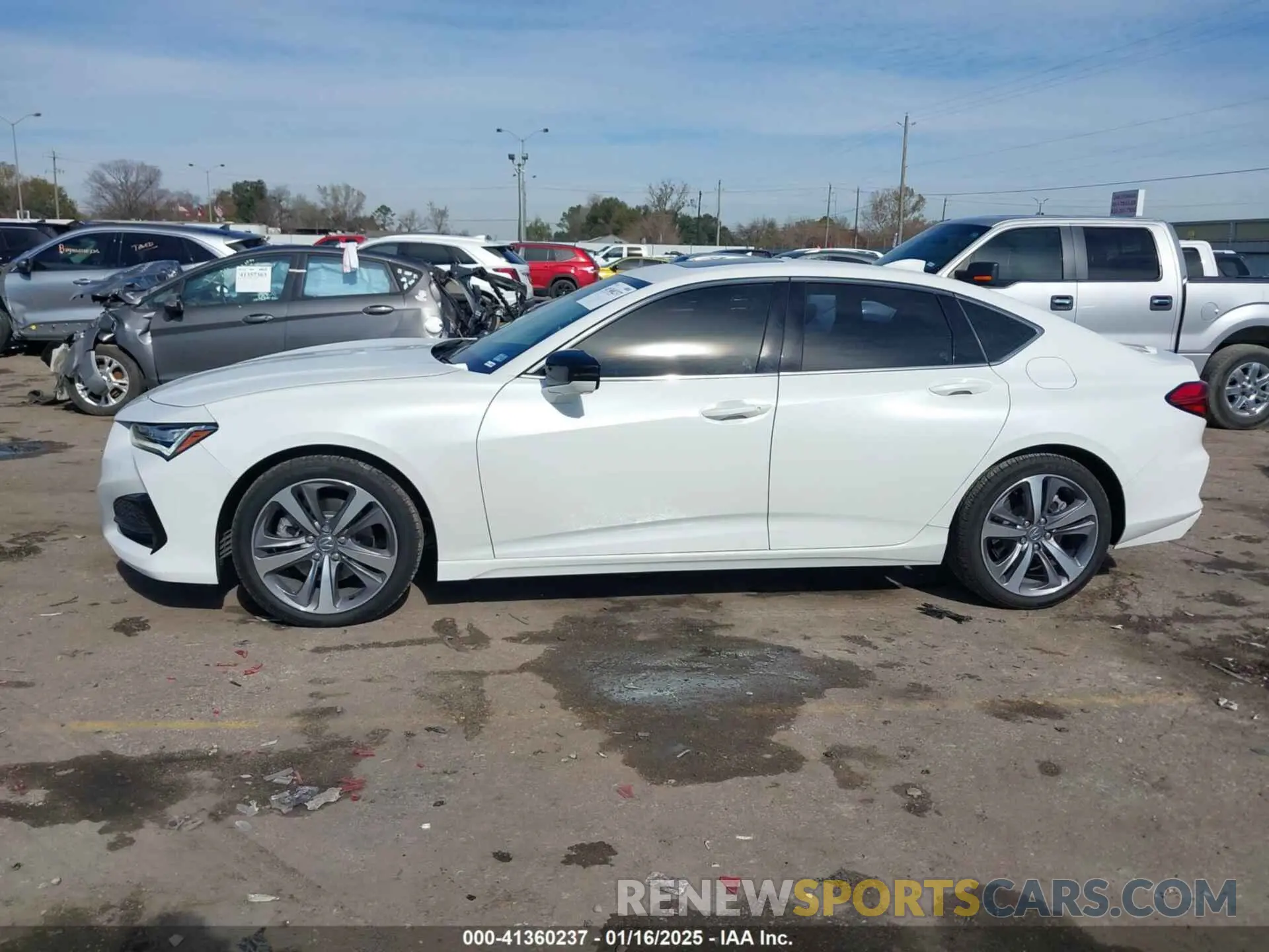14 Фотография поврежденного автомобиля 19UUB6F65PA003881 ACURA TLX 2023