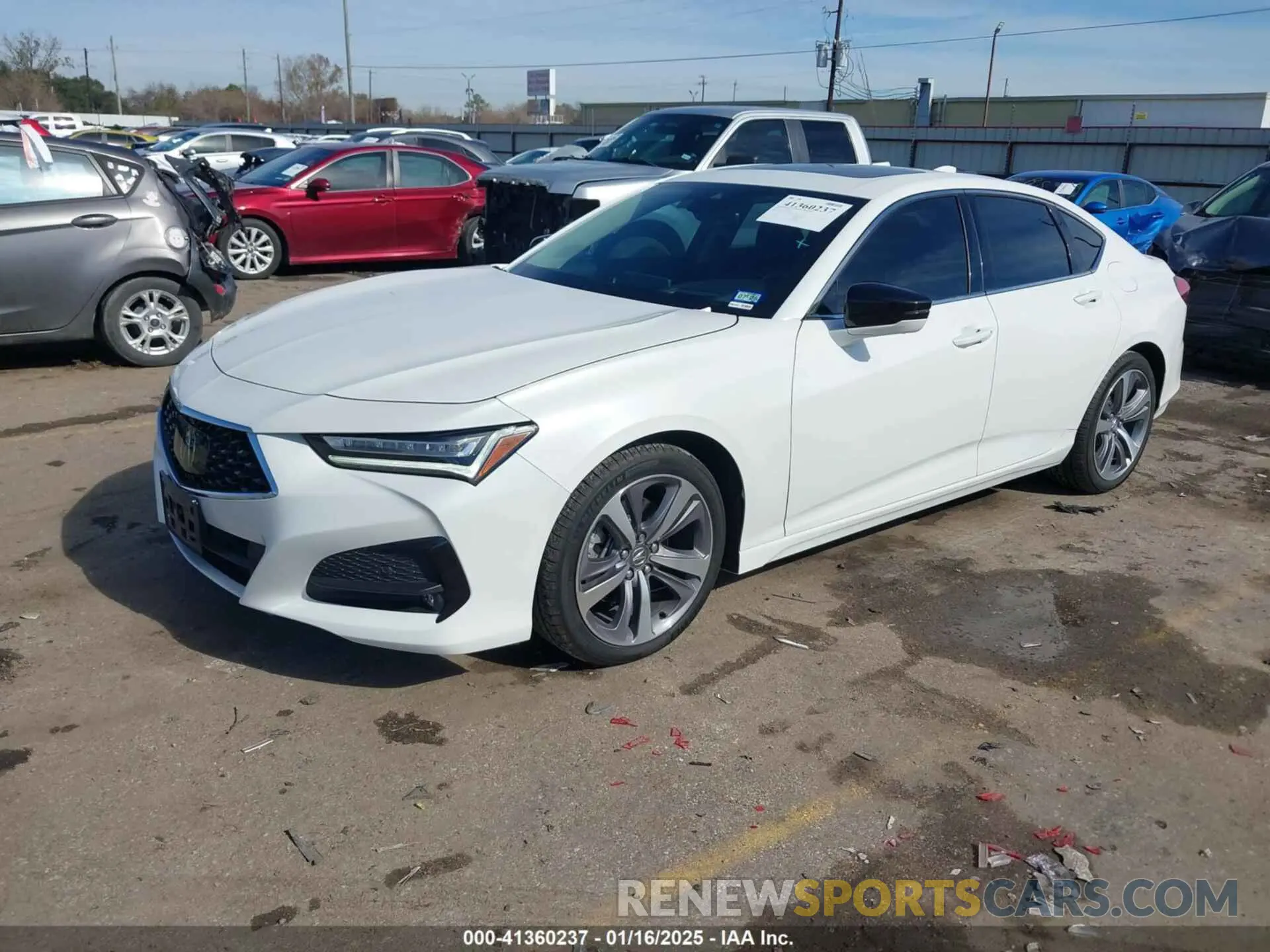 2 Фотография поврежденного автомобиля 19UUB6F65PA003881 ACURA TLX 2023