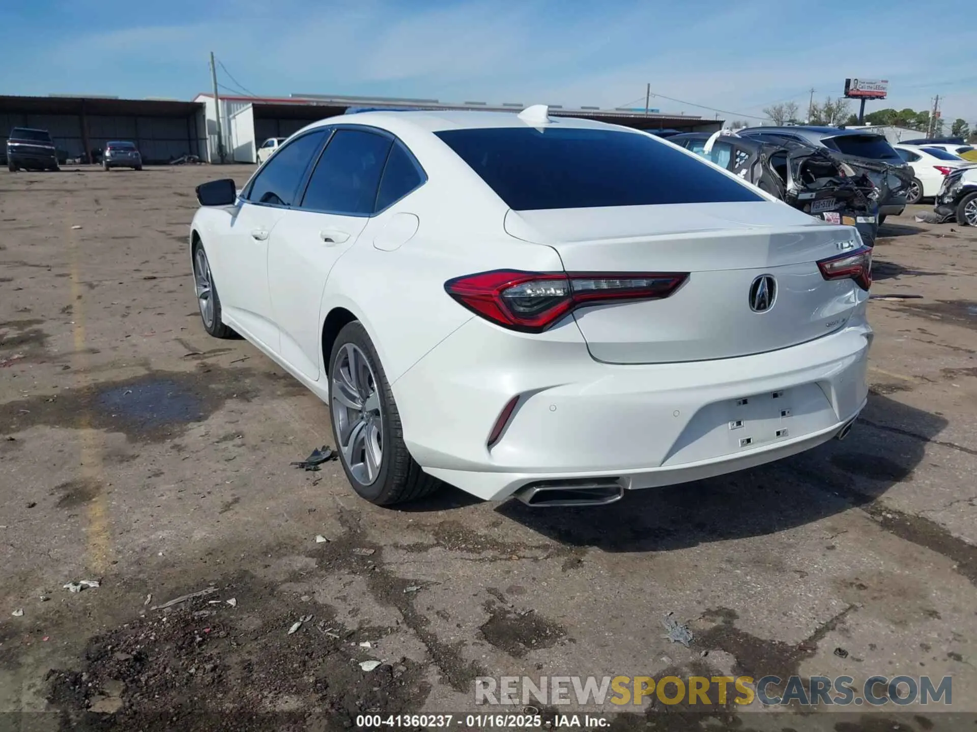 3 Фотография поврежденного автомобиля 19UUB6F65PA003881 ACURA TLX 2023