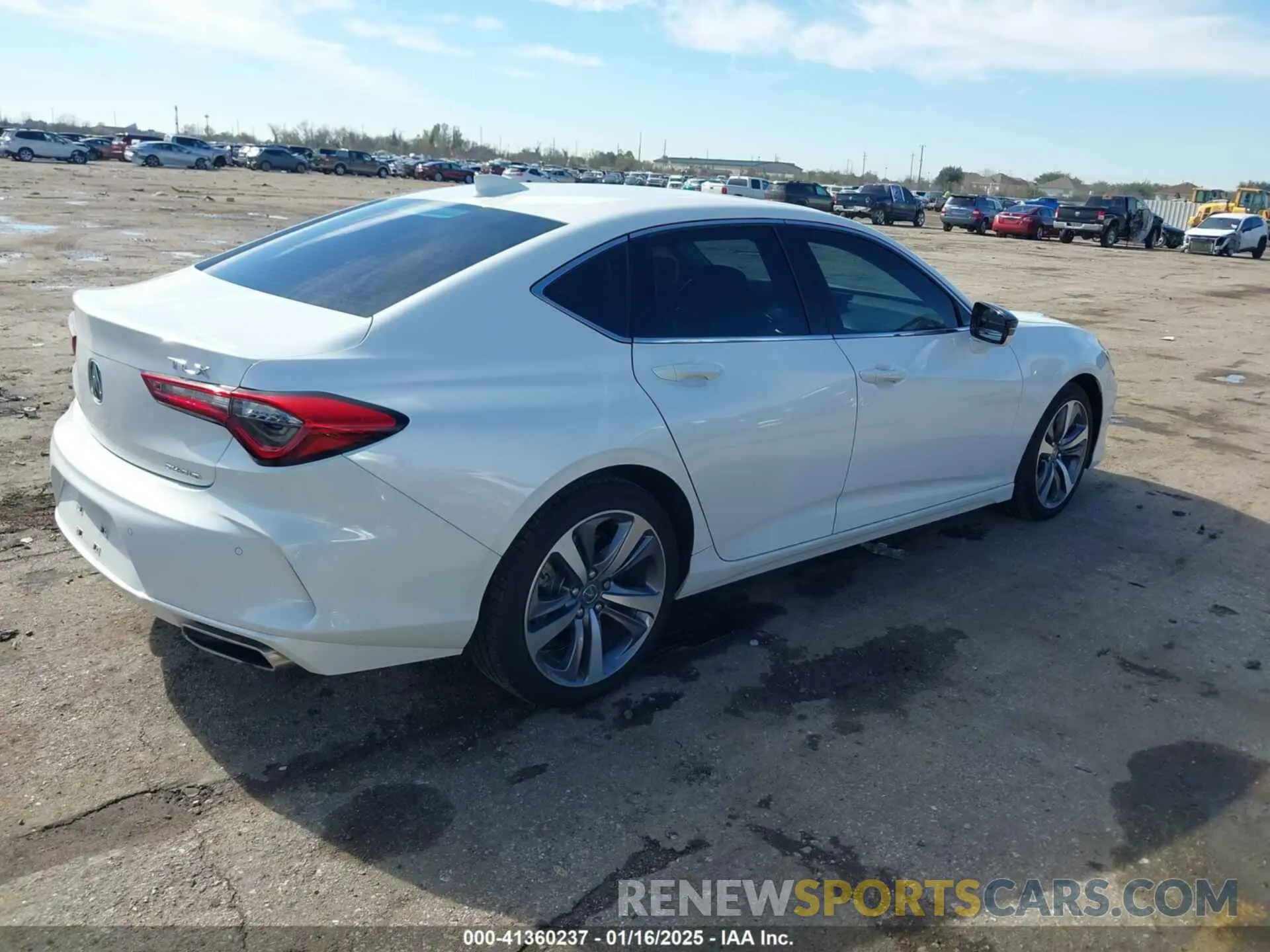 4 Фотография поврежденного автомобиля 19UUB6F65PA003881 ACURA TLX 2023