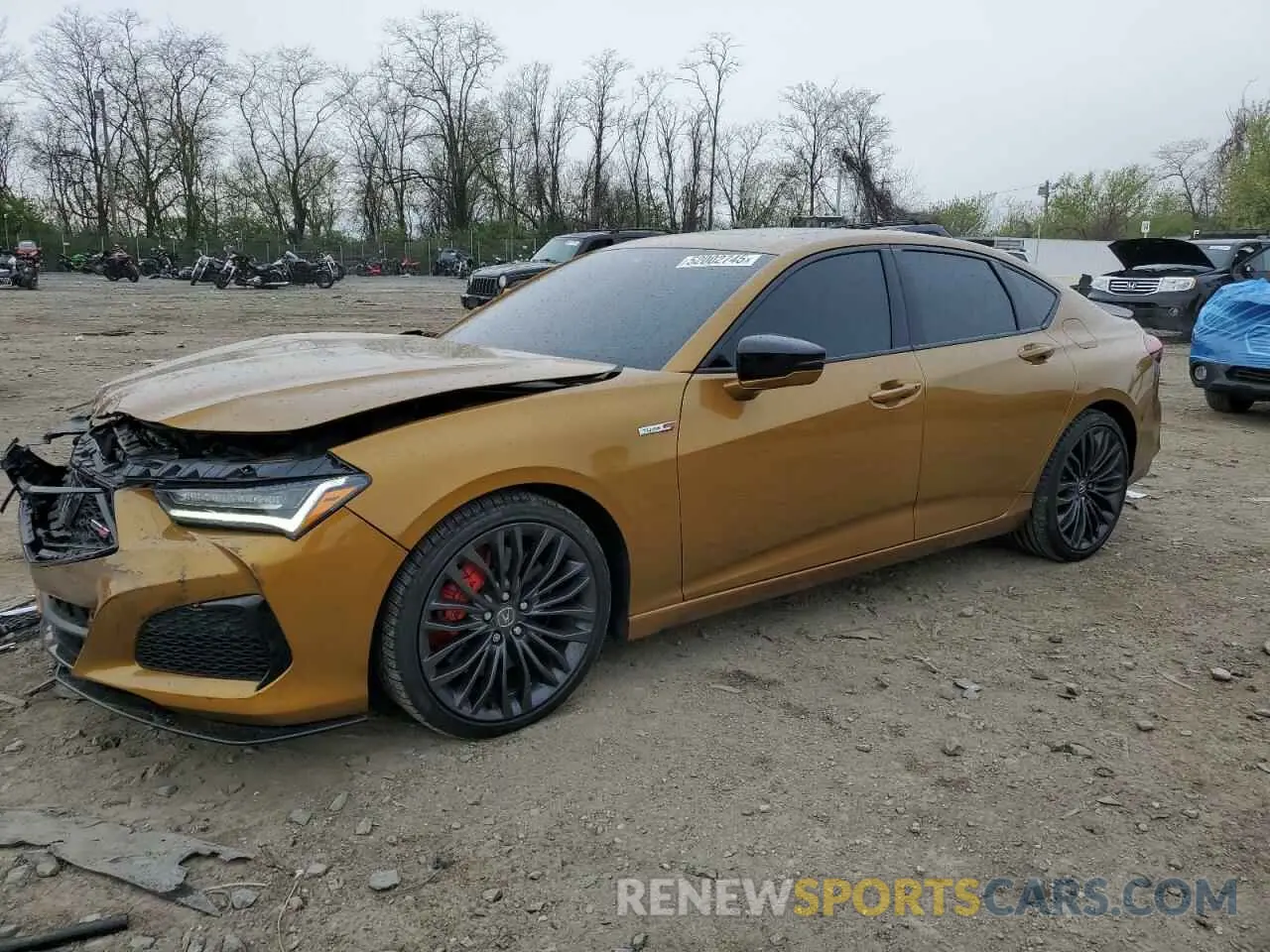 1 Photograph of a damaged car 19UUB7F01PA003409 ACURA TLX 2023