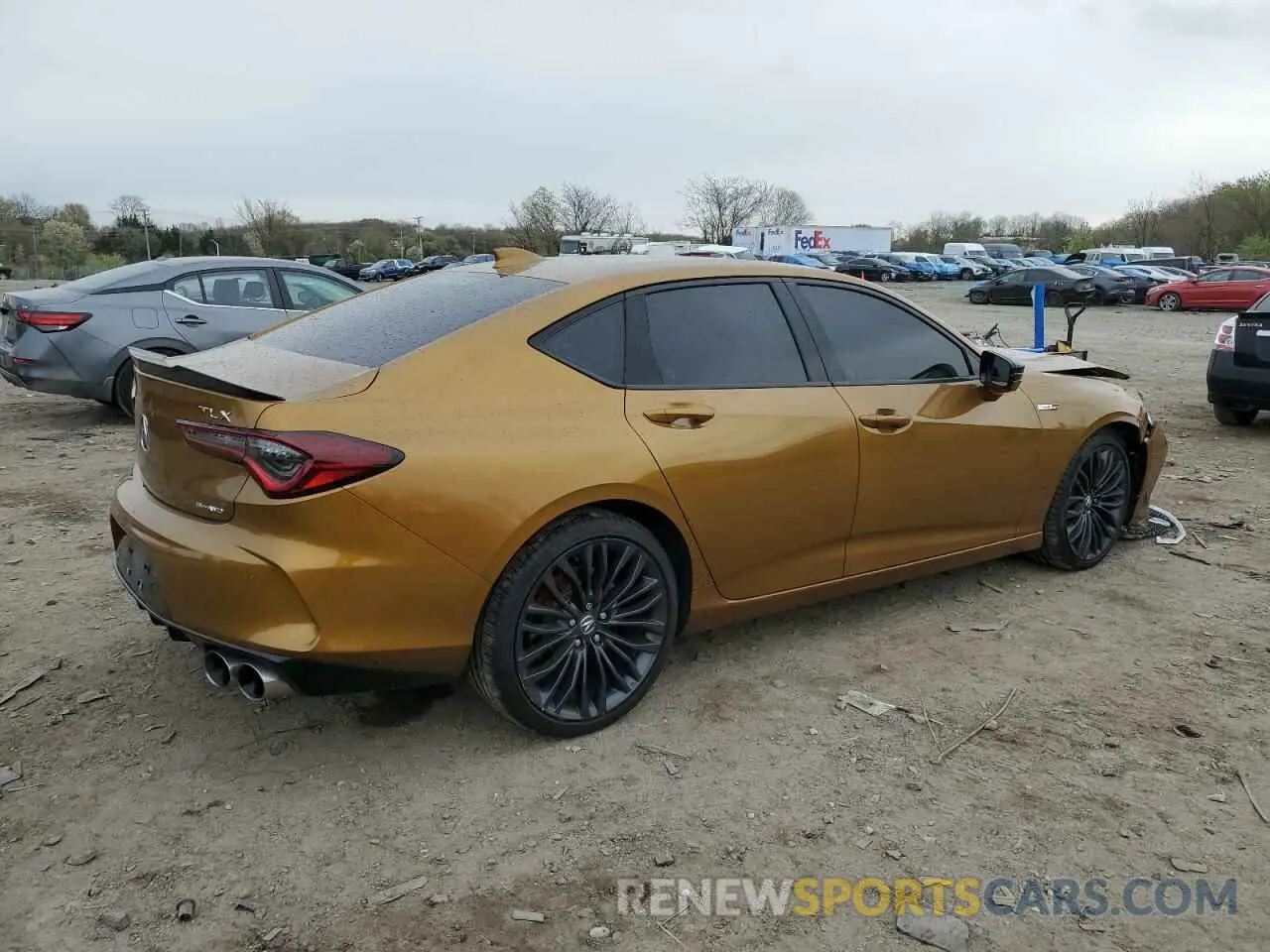 3 Photograph of a damaged car 19UUB7F01PA003409 ACURA TLX 2023