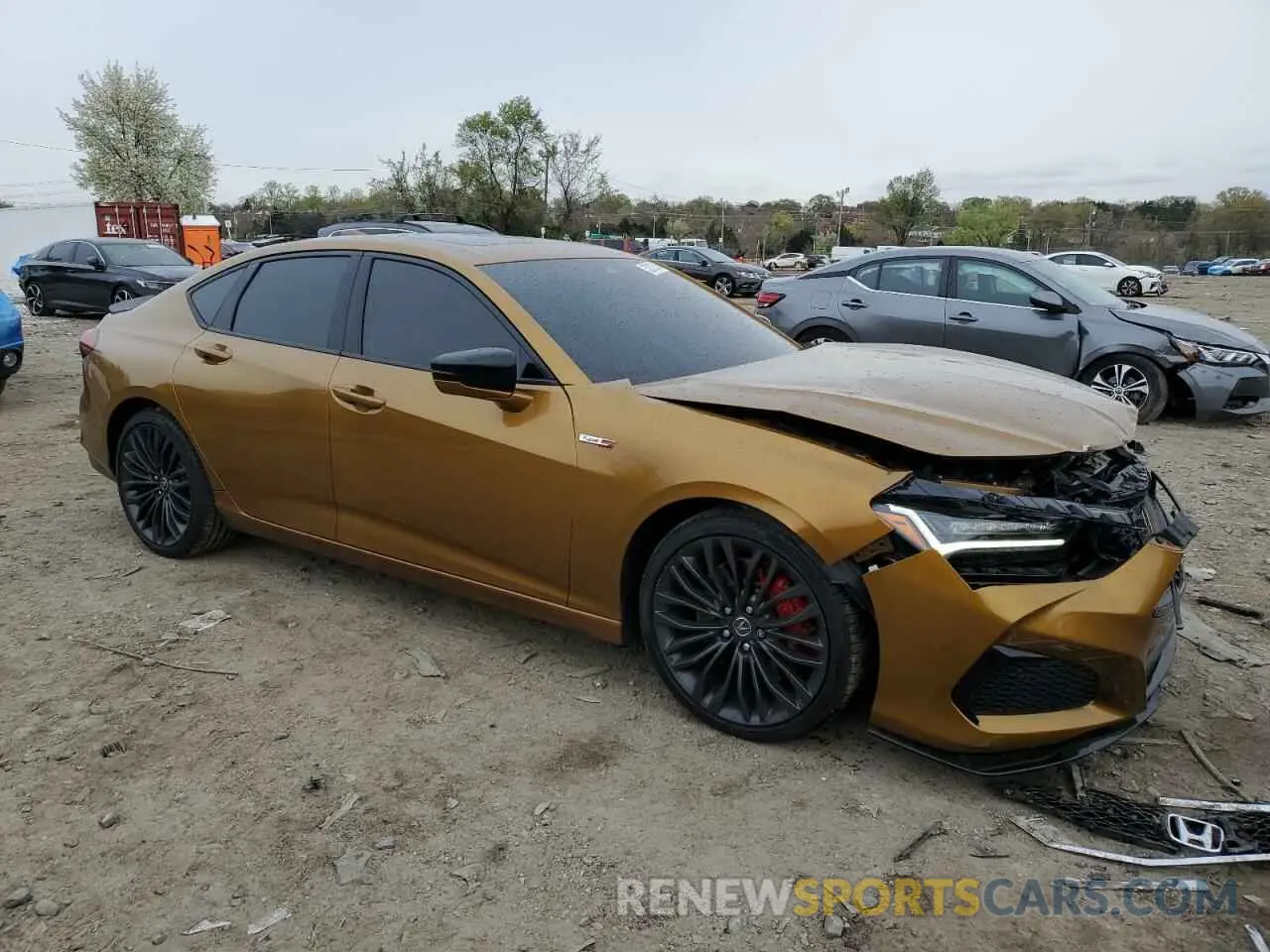 4 Photograph of a damaged car 19UUB7F01PA003409 ACURA TLX 2023