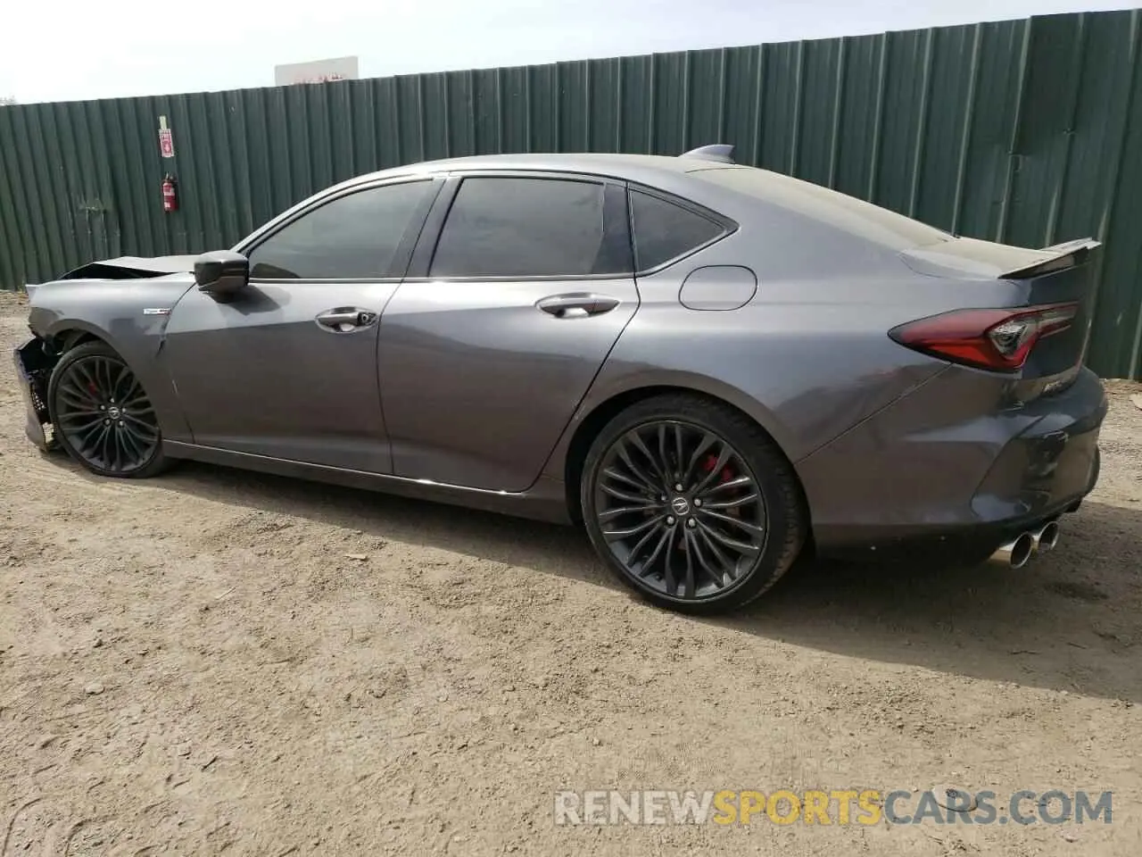 2 Photograph of a damaged car 19UUB7F04PA001783 ACURA TLX 2023