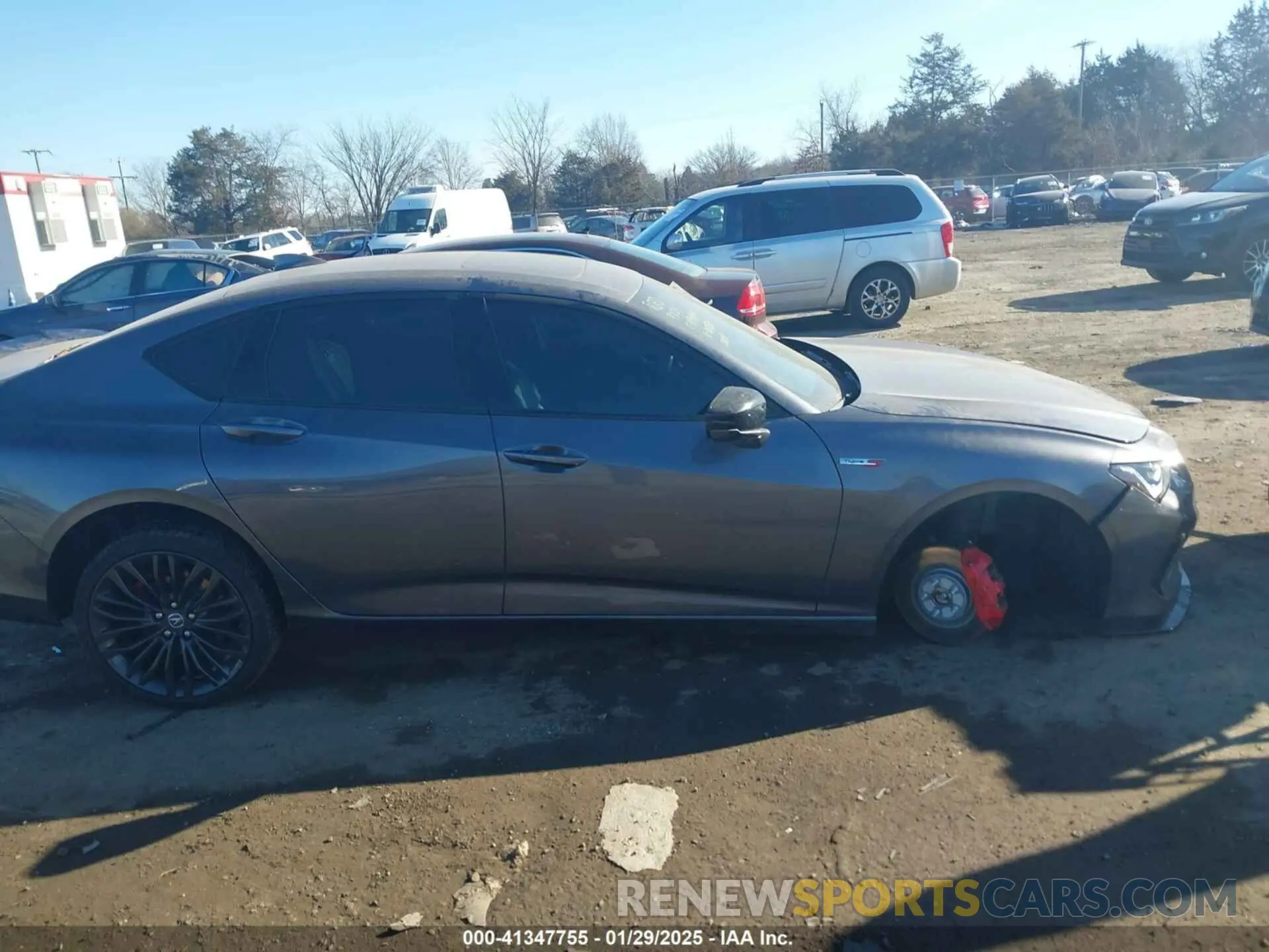 13 Photograph of a damaged car 19UUB7F05PA003834 ACURA TLX 2023