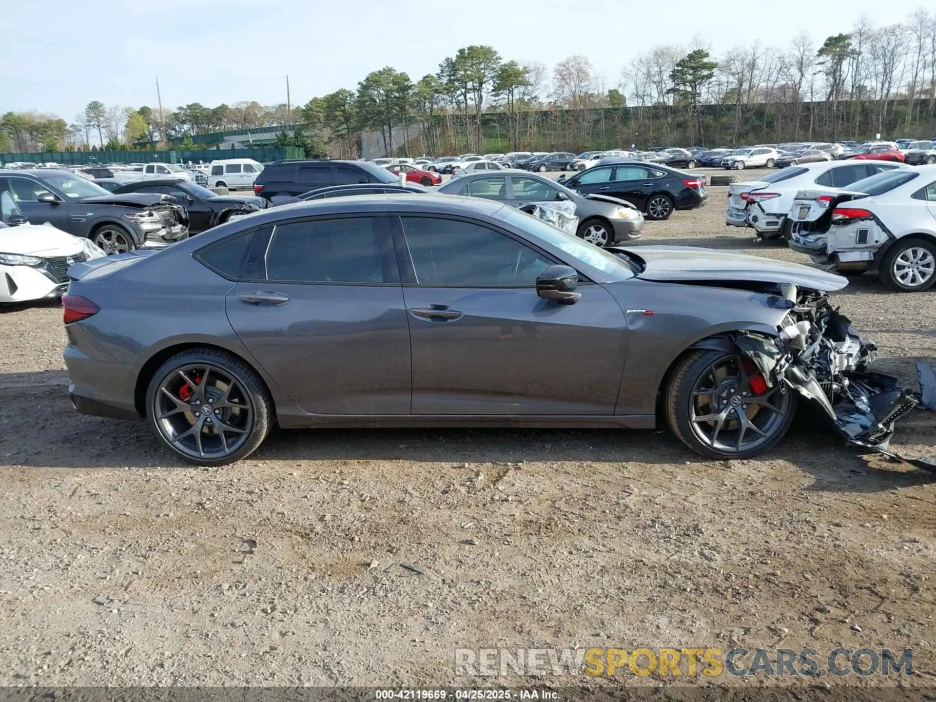 13 Photograph of a damaged car 19UUB7F95PA001368 ACURA TLX 2023