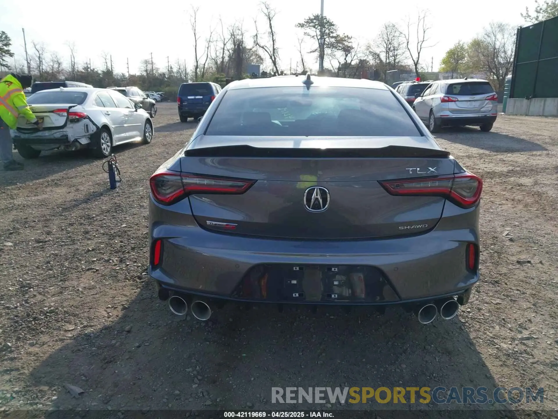 16 Photograph of a damaged car 19UUB7F95PA001368 ACURA TLX 2023