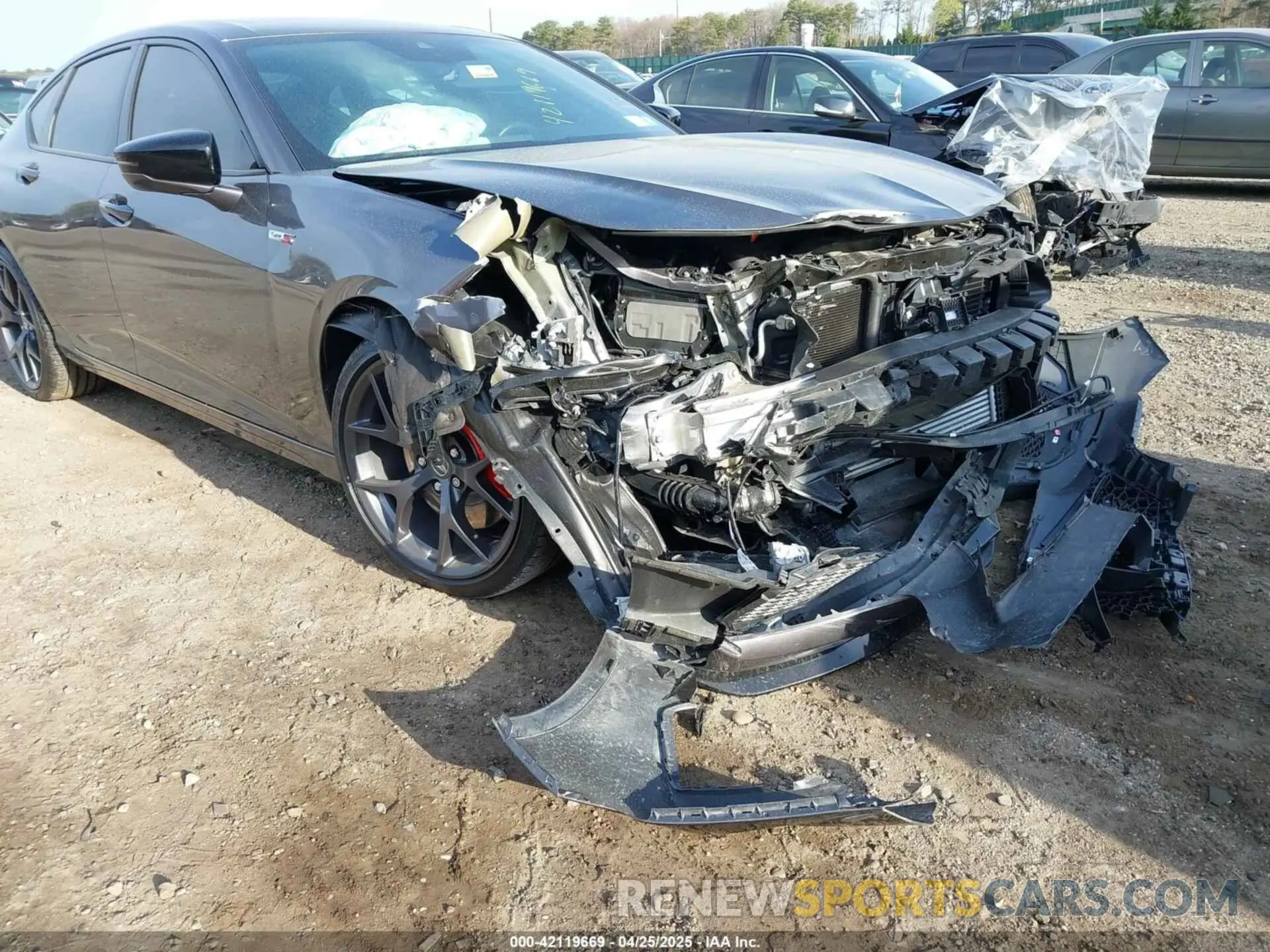 19 Photograph of a damaged car 19UUB7F95PA001368 ACURA TLX 2023