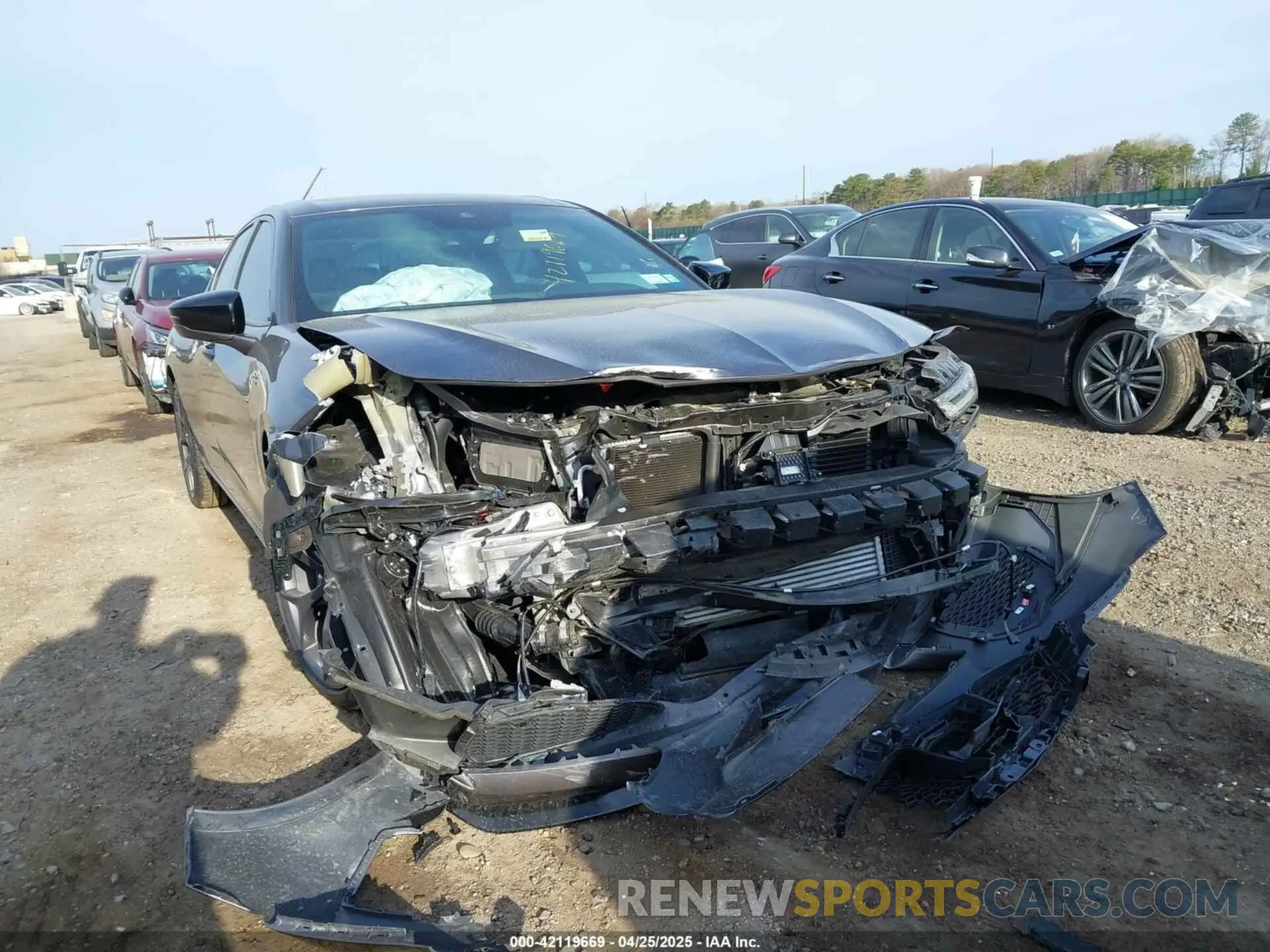 6 Photograph of a damaged car 19UUB7F95PA001368 ACURA TLX 2023