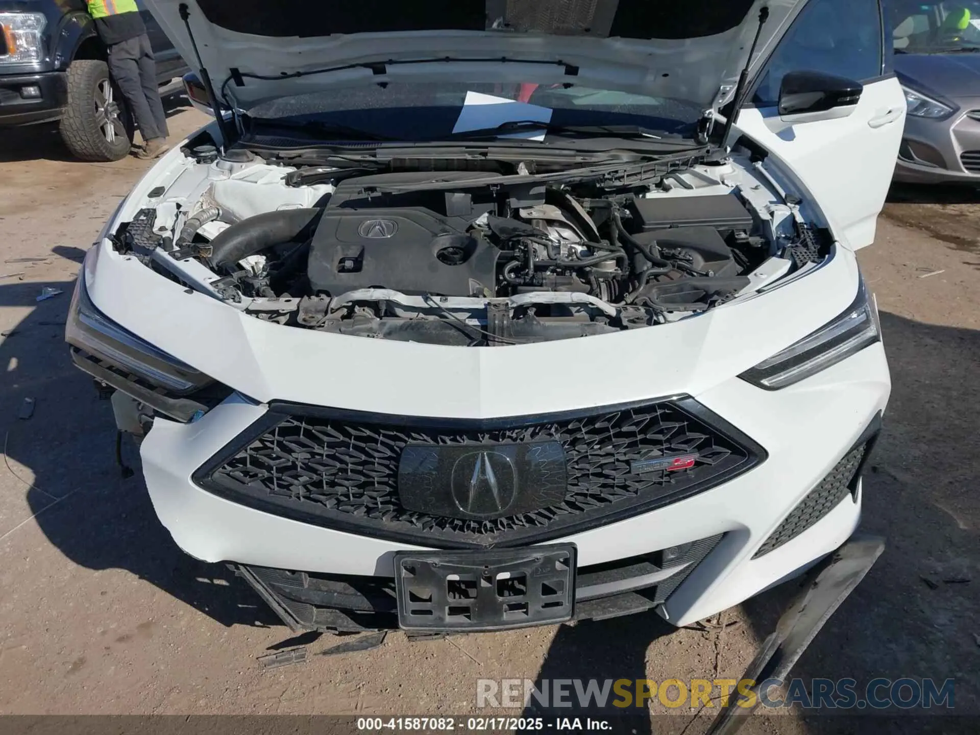 10 Photograph of a damaged car 19UUB7F95PA002536 ACURA TLX 2023