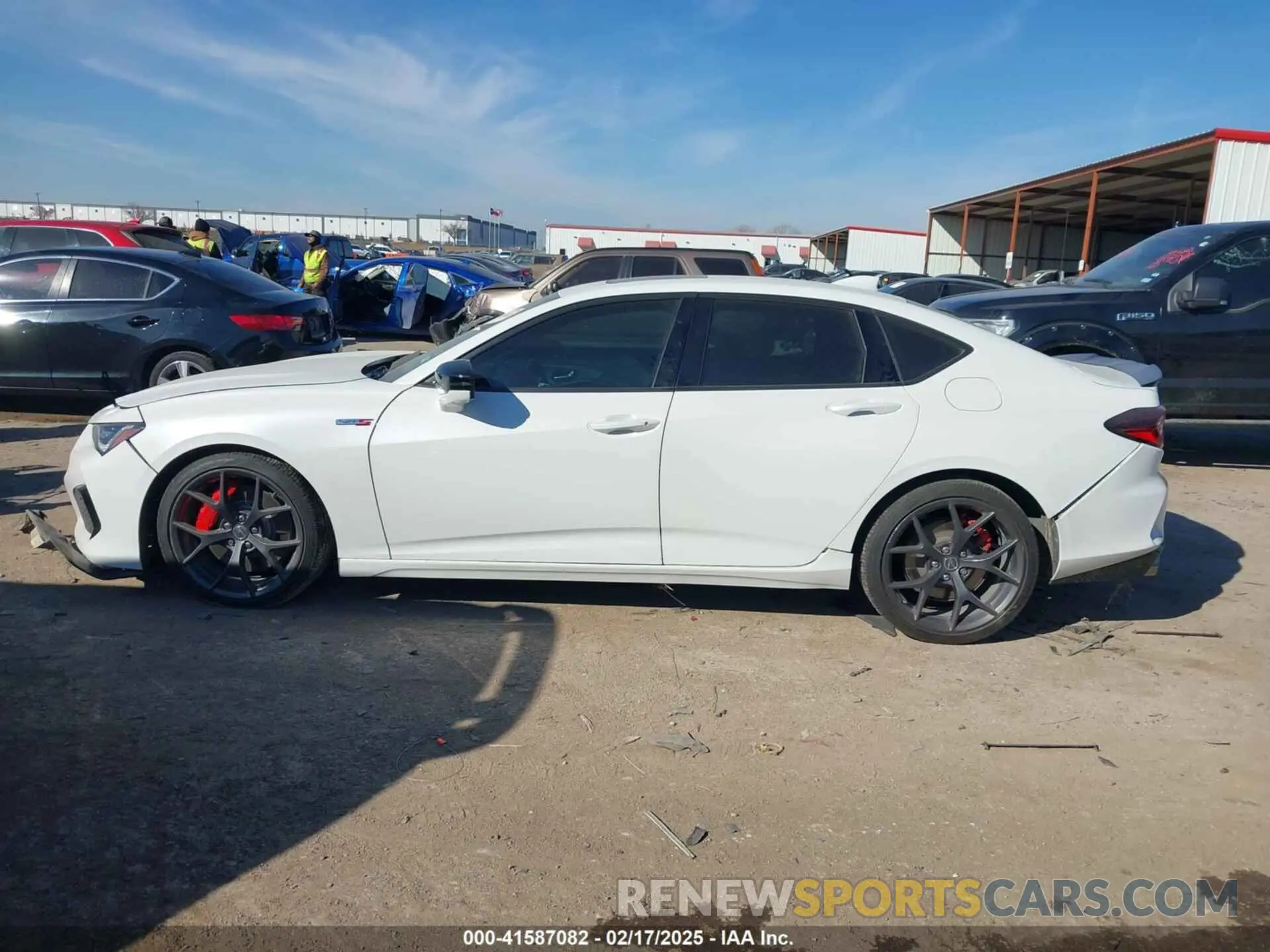 14 Photograph of a damaged car 19UUB7F95PA002536 ACURA TLX 2023