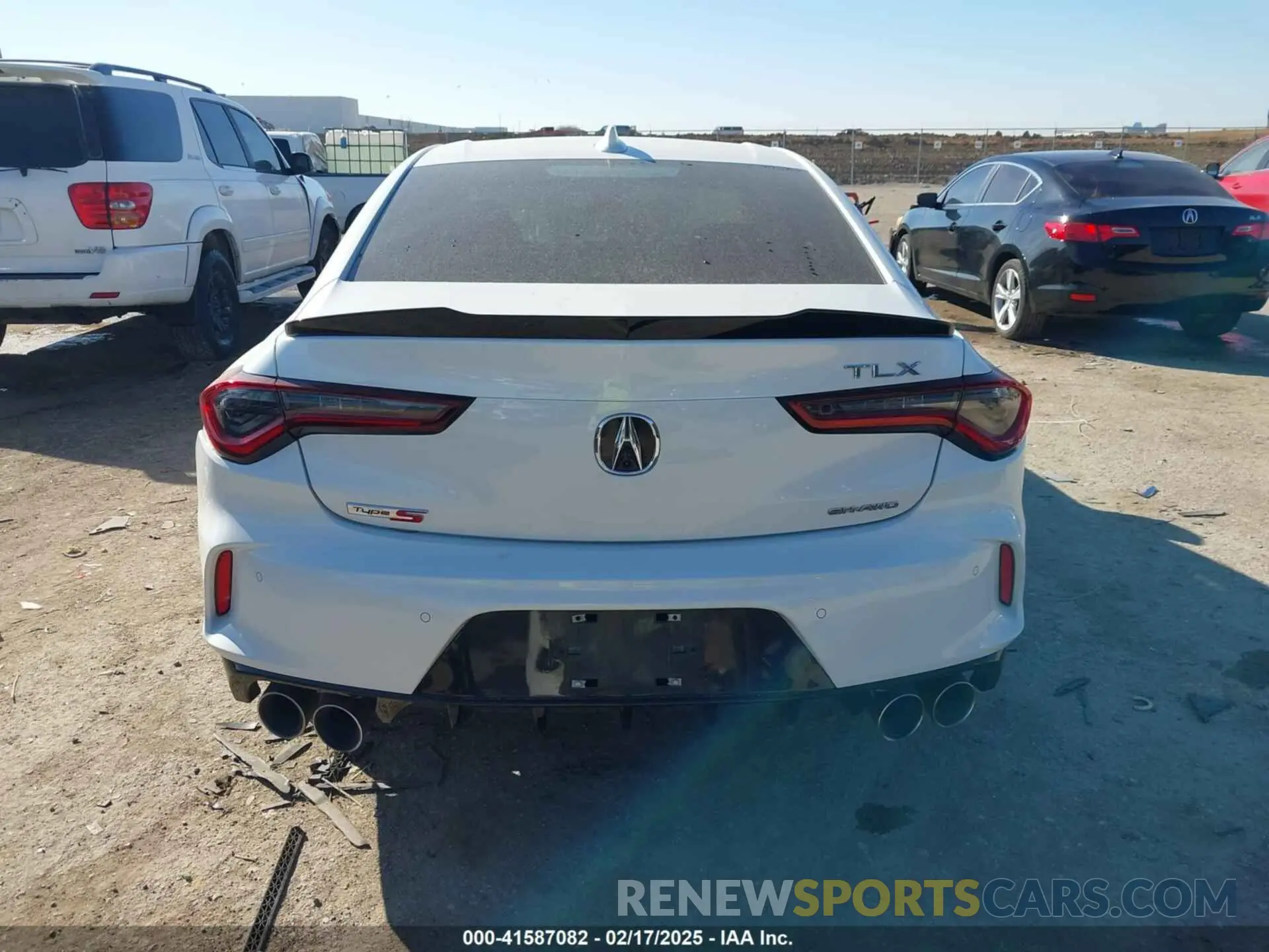16 Photograph of a damaged car 19UUB7F95PA002536 ACURA TLX 2023