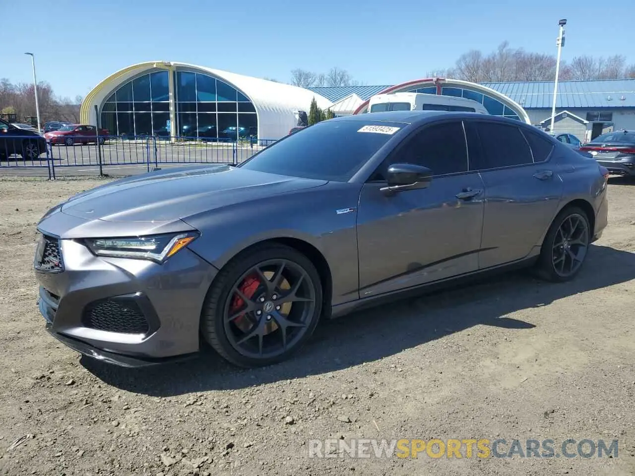 1 Фотография поврежденного автомобиля 19UUB7F96PA001573 ACURA TLX 2023