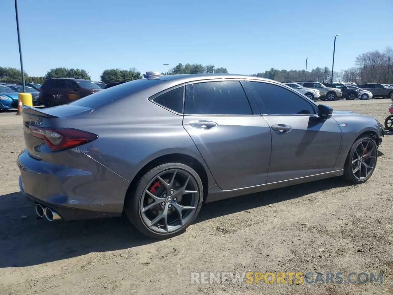 3 Фотография поврежденного автомобиля 19UUB7F96PA001573 ACURA TLX 2023