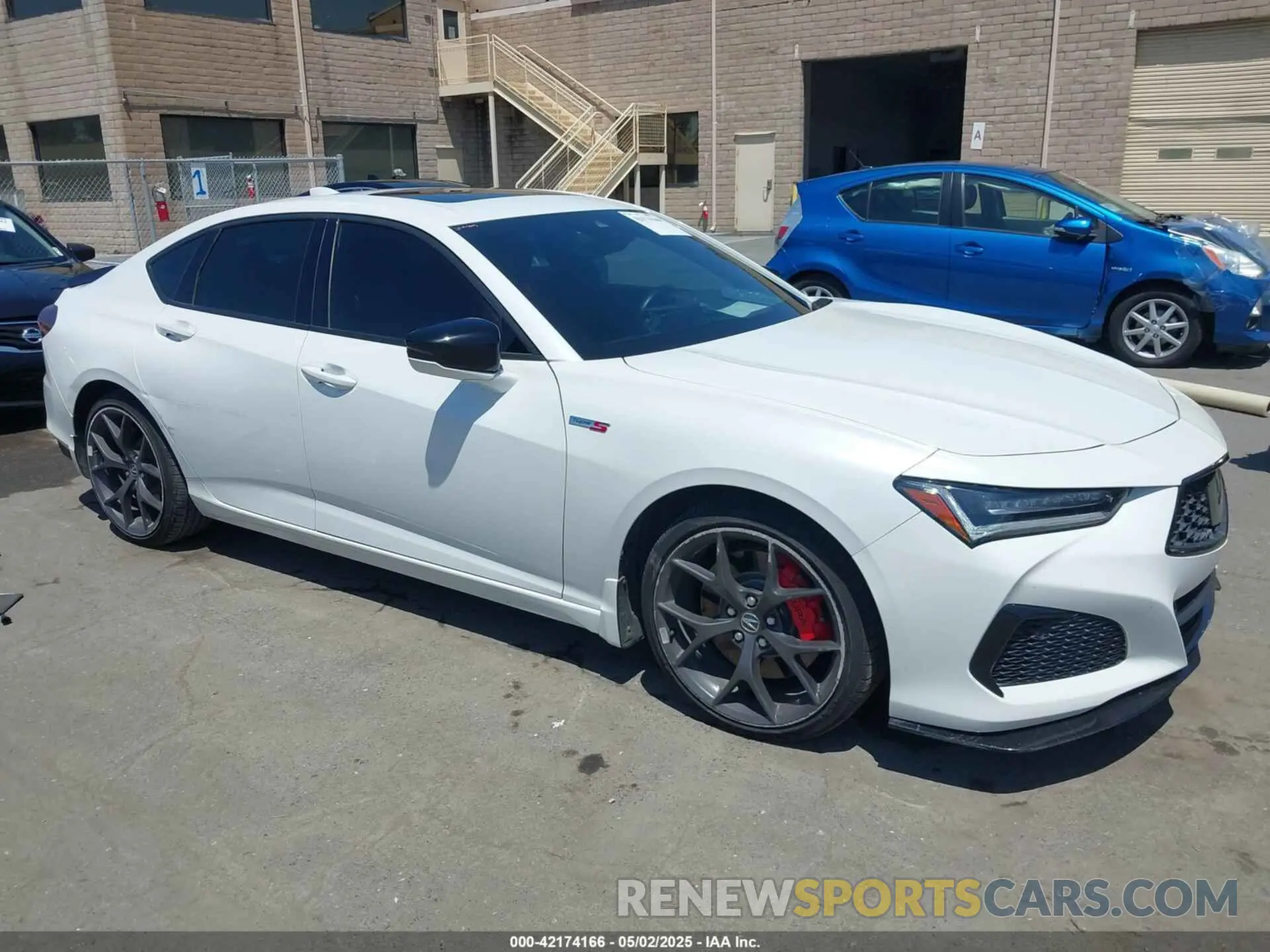 1 Photograph of a damaged car 19UUB7F9XPA000295 ACURA TLX 2023