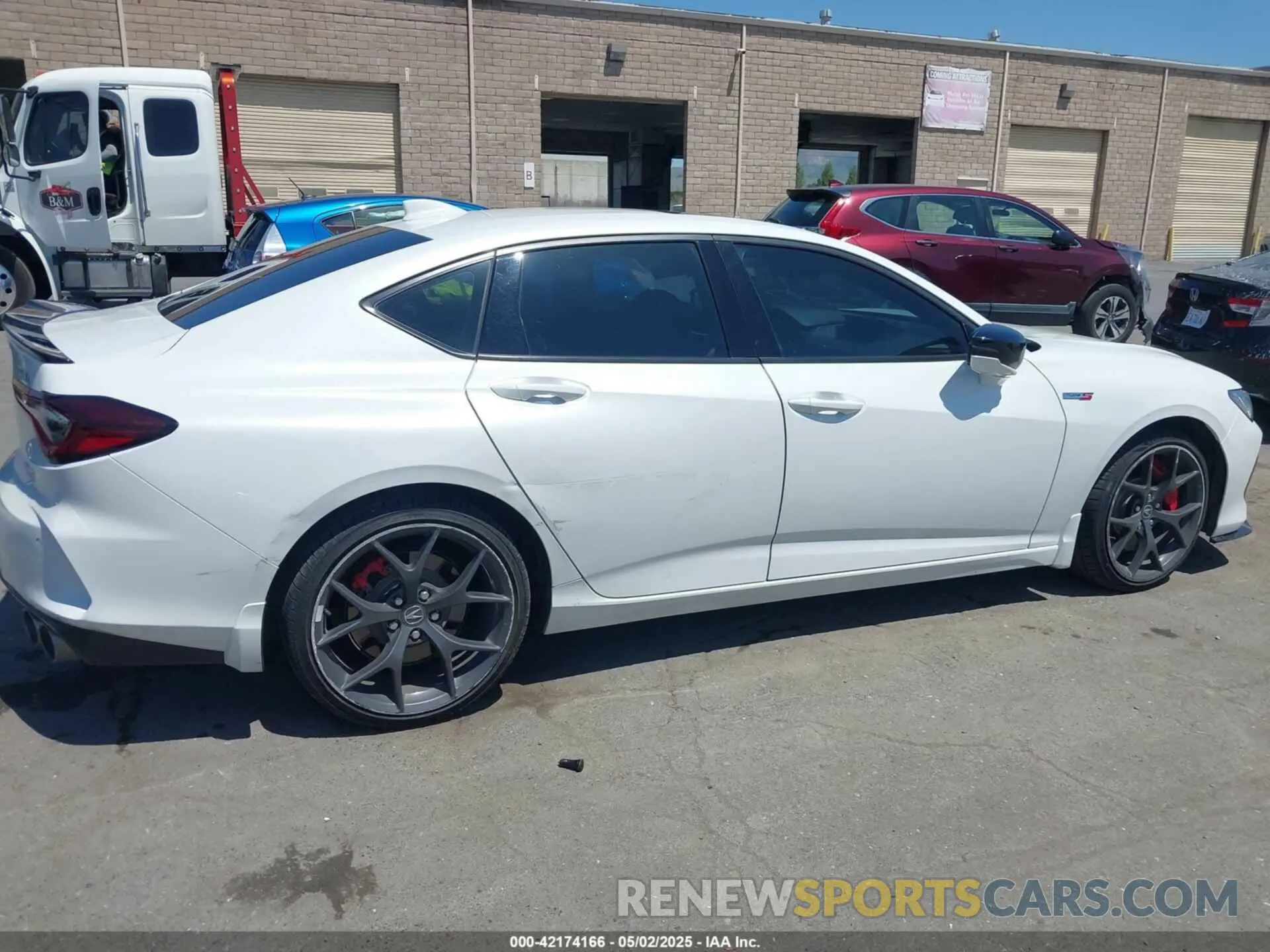 6 Photograph of a damaged car 19UUB7F9XPA000295 ACURA TLX 2023