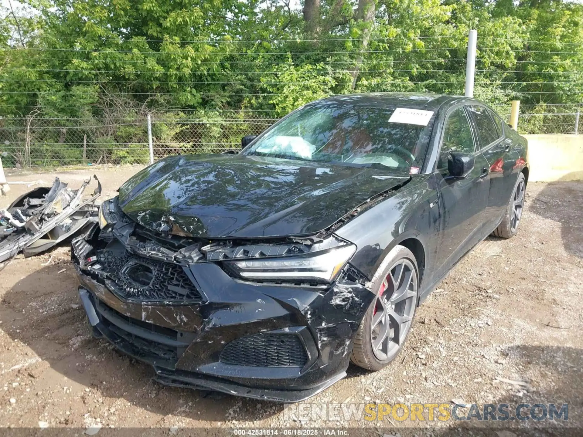 2 Photograph of a damaged car 19UUB7F9XPA001690 ACURA TLX 2023