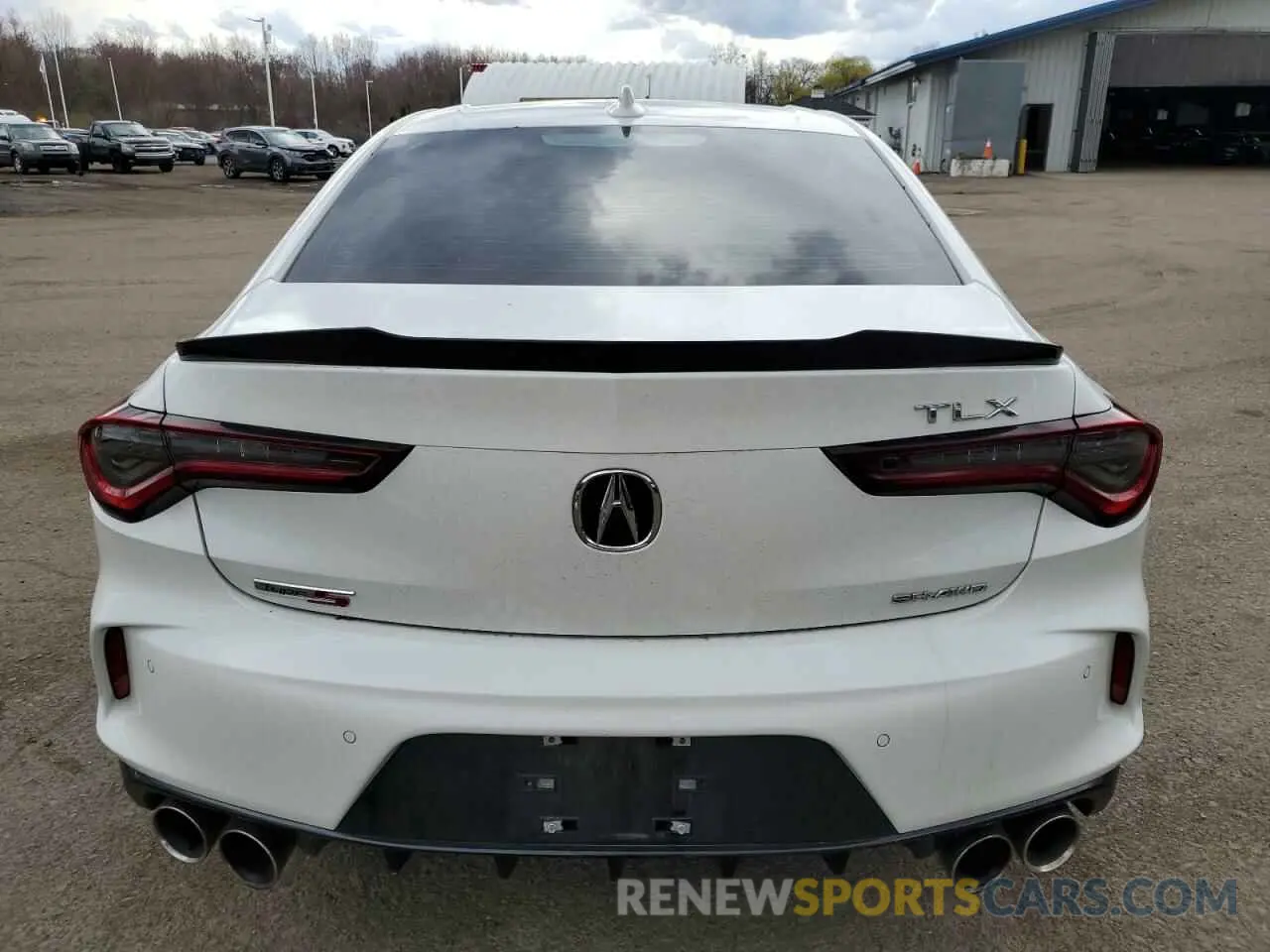 6 Фотография поврежденного автомобиля 19UUB7F9XPA004217 ACURA TLX 2023