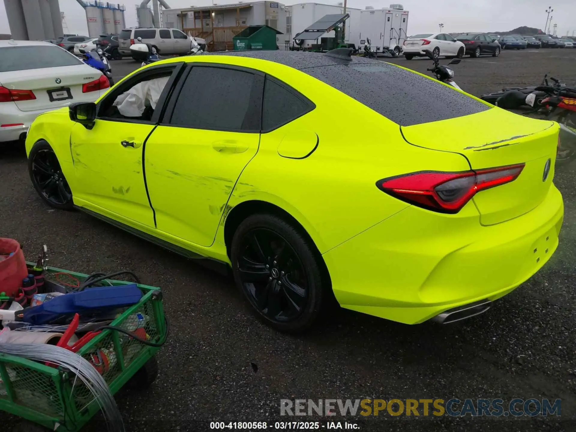 3 Фотография поврежденного автомобиля 19UUB5F40RA001225 ACURA TLX 2024