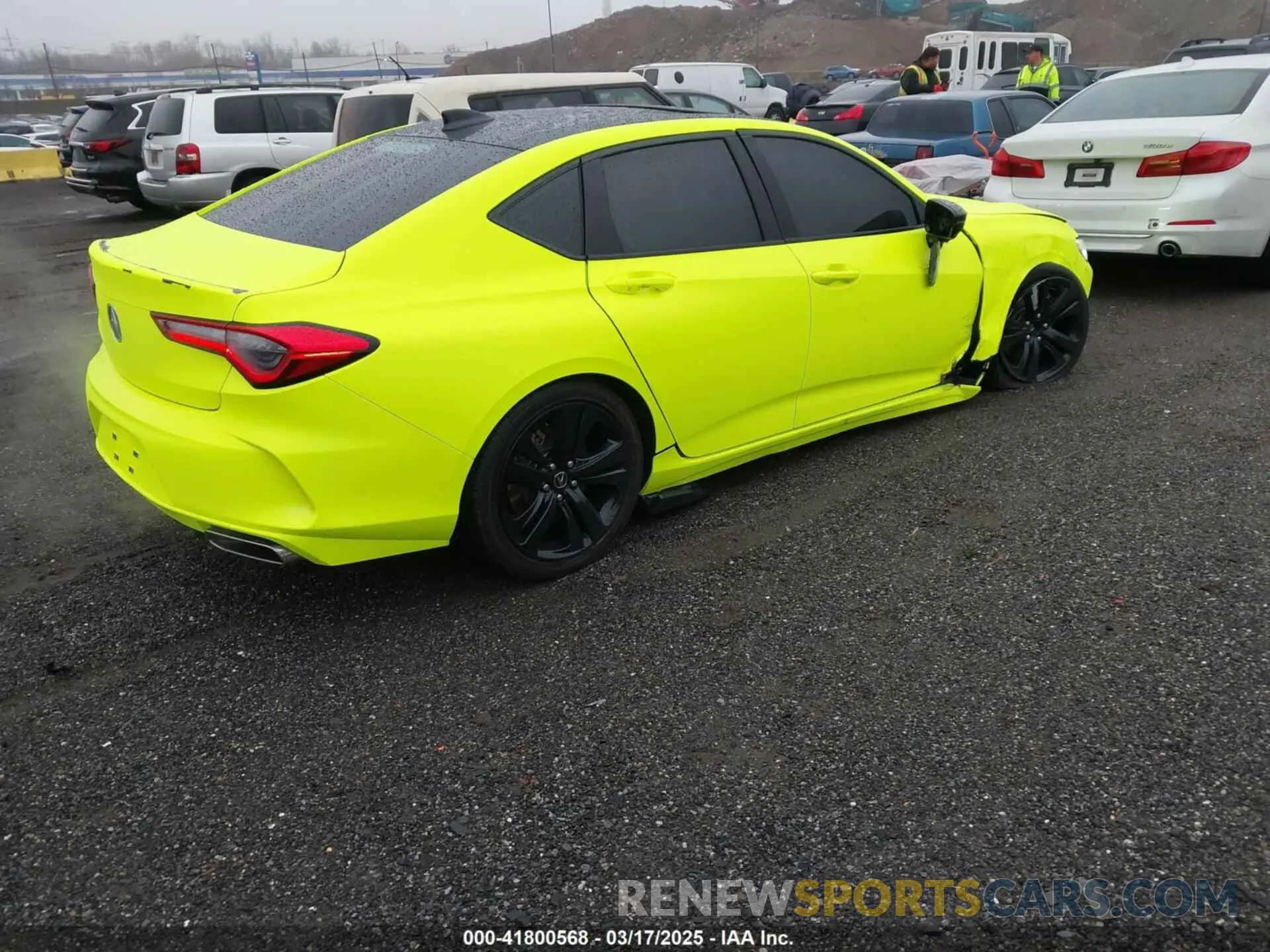 4 Фотография поврежденного автомобиля 19UUB5F40RA001225 ACURA TLX 2024
