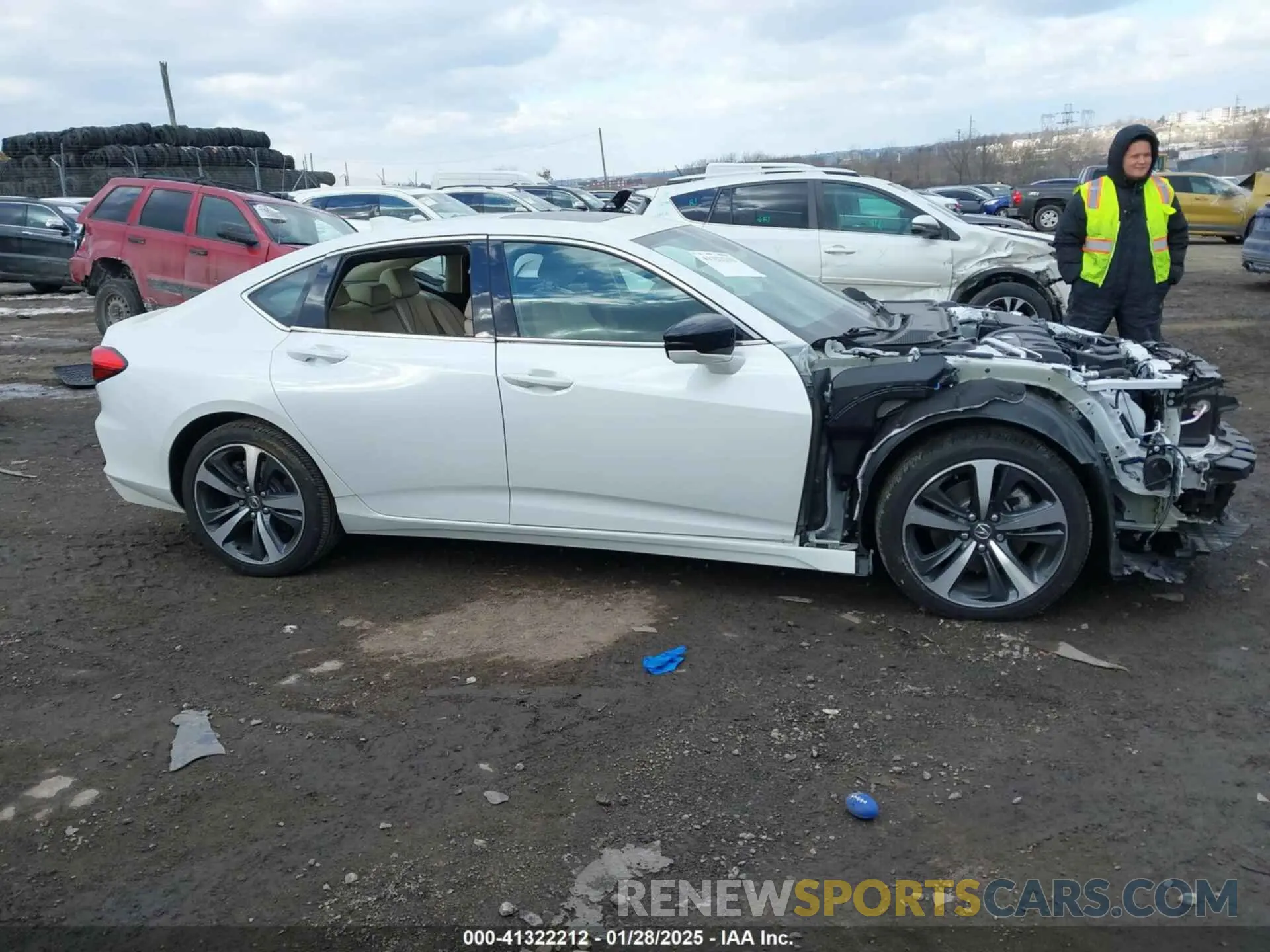 12 Photograph of a damaged car 19UUB5F45RA000376 ACURA TLX 2024
