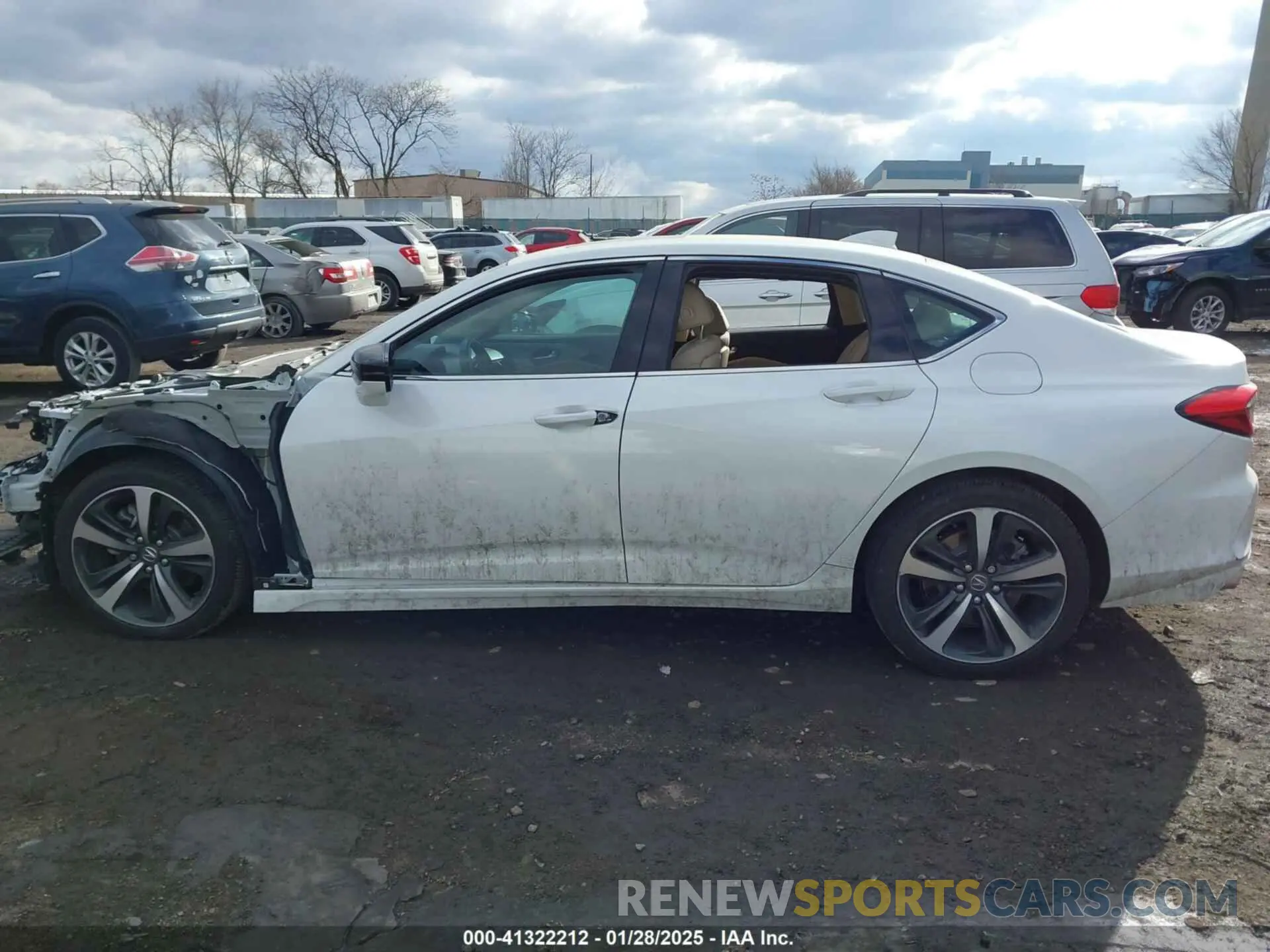 13 Photograph of a damaged car 19UUB5F45RA000376 ACURA TLX 2024