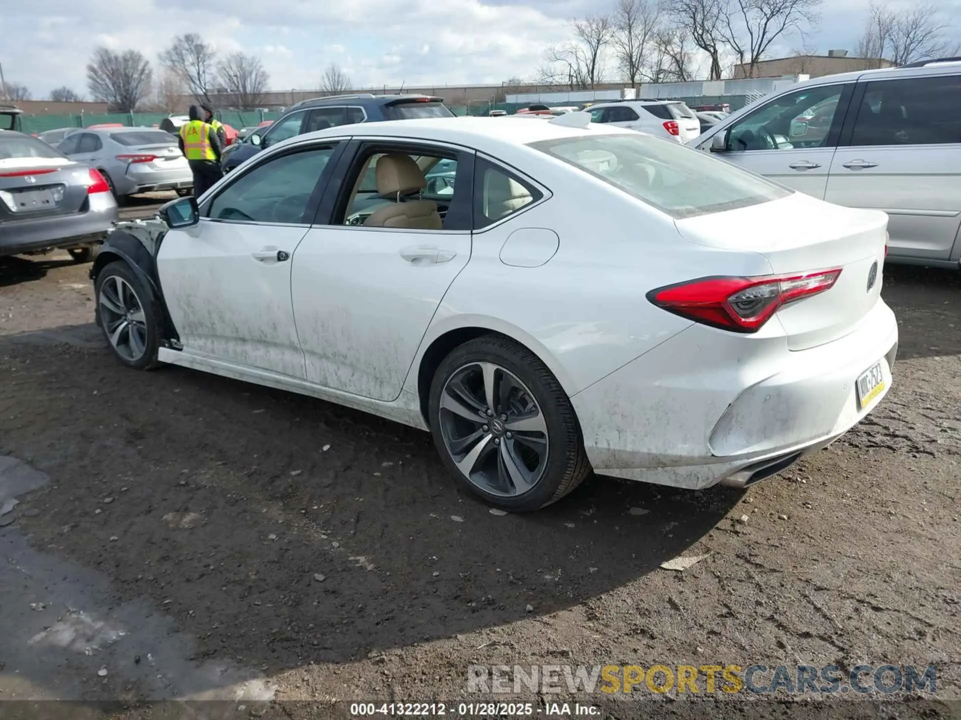 3 Photograph of a damaged car 19UUB5F45RA000376 ACURA TLX 2024
