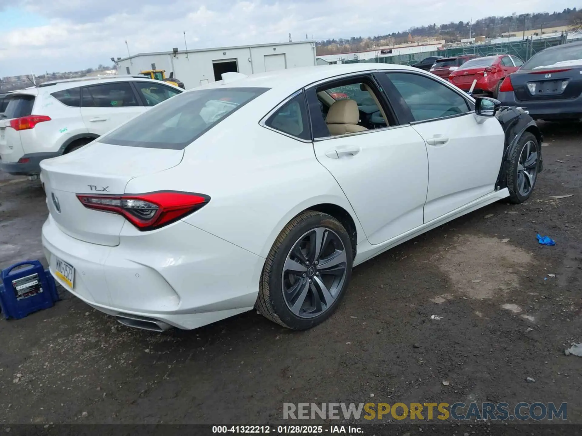 4 Photograph of a damaged car 19UUB5F45RA000376 ACURA TLX 2024