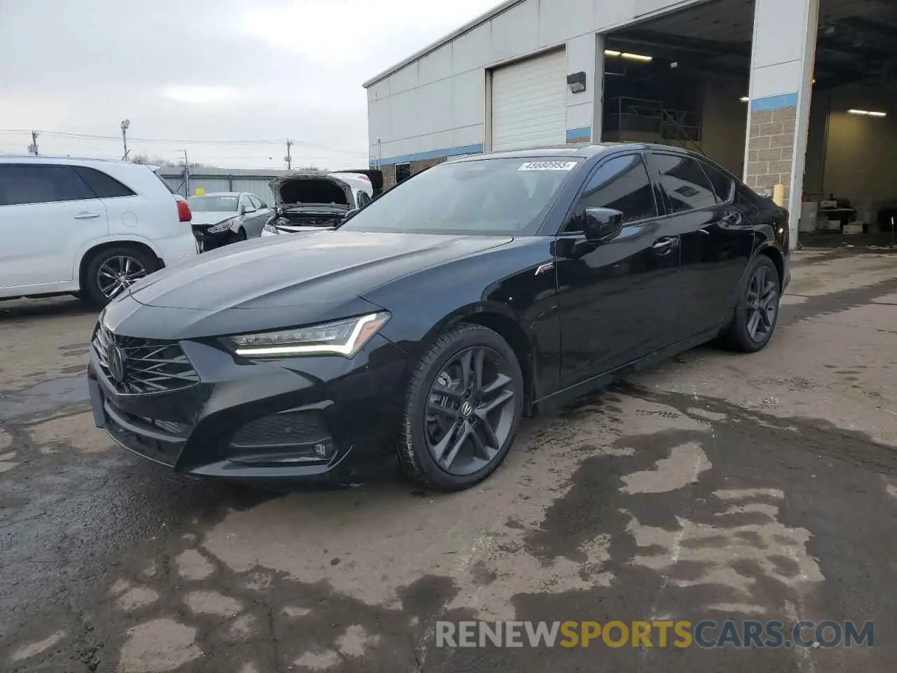 1 Фотография поврежденного автомобиля 19UUB6F55RA002093 ACURA TLX 2024
