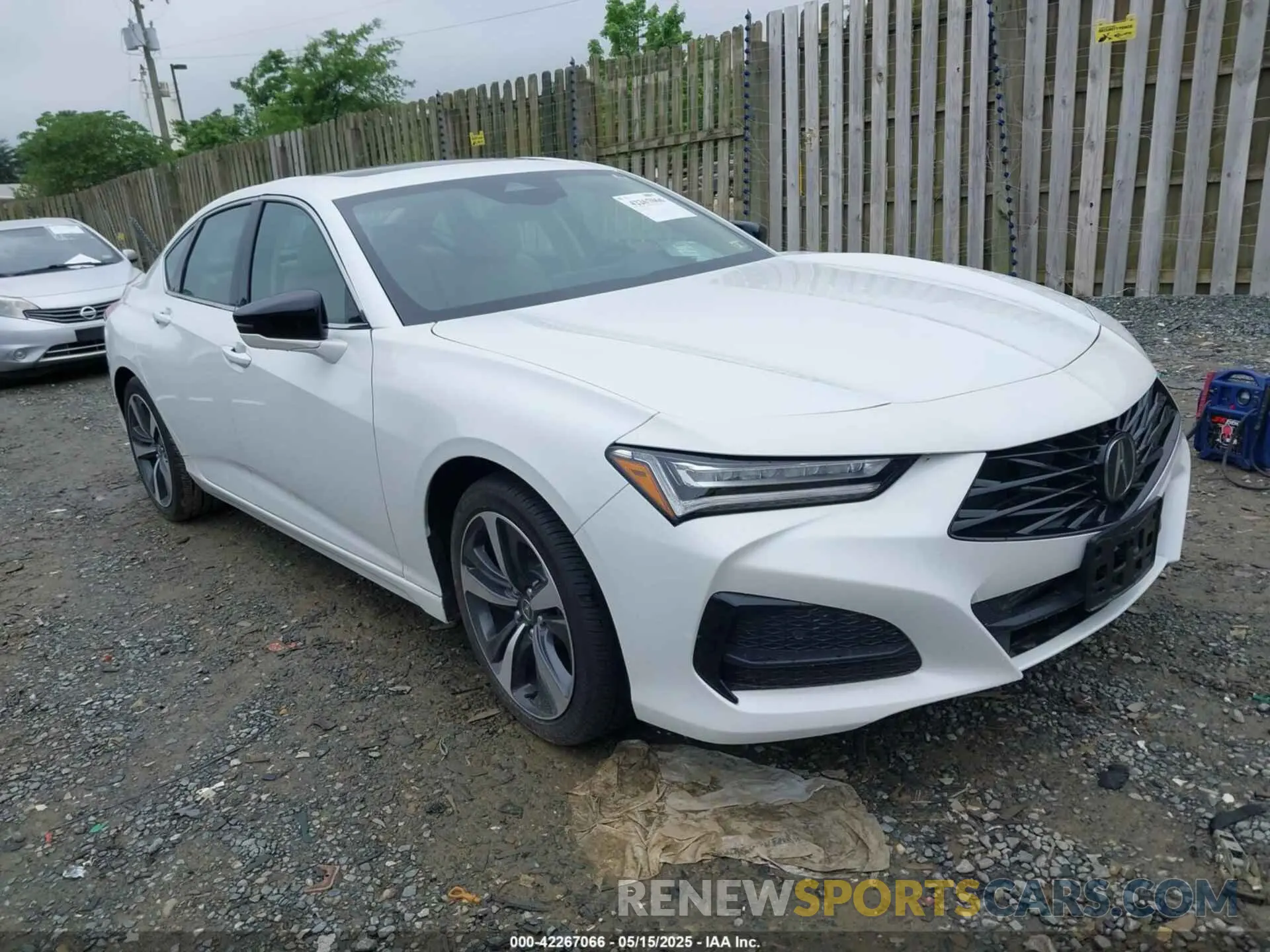 1 Photograph of a damaged car 19UUB5F44SA000200 ACURA TLX 2025