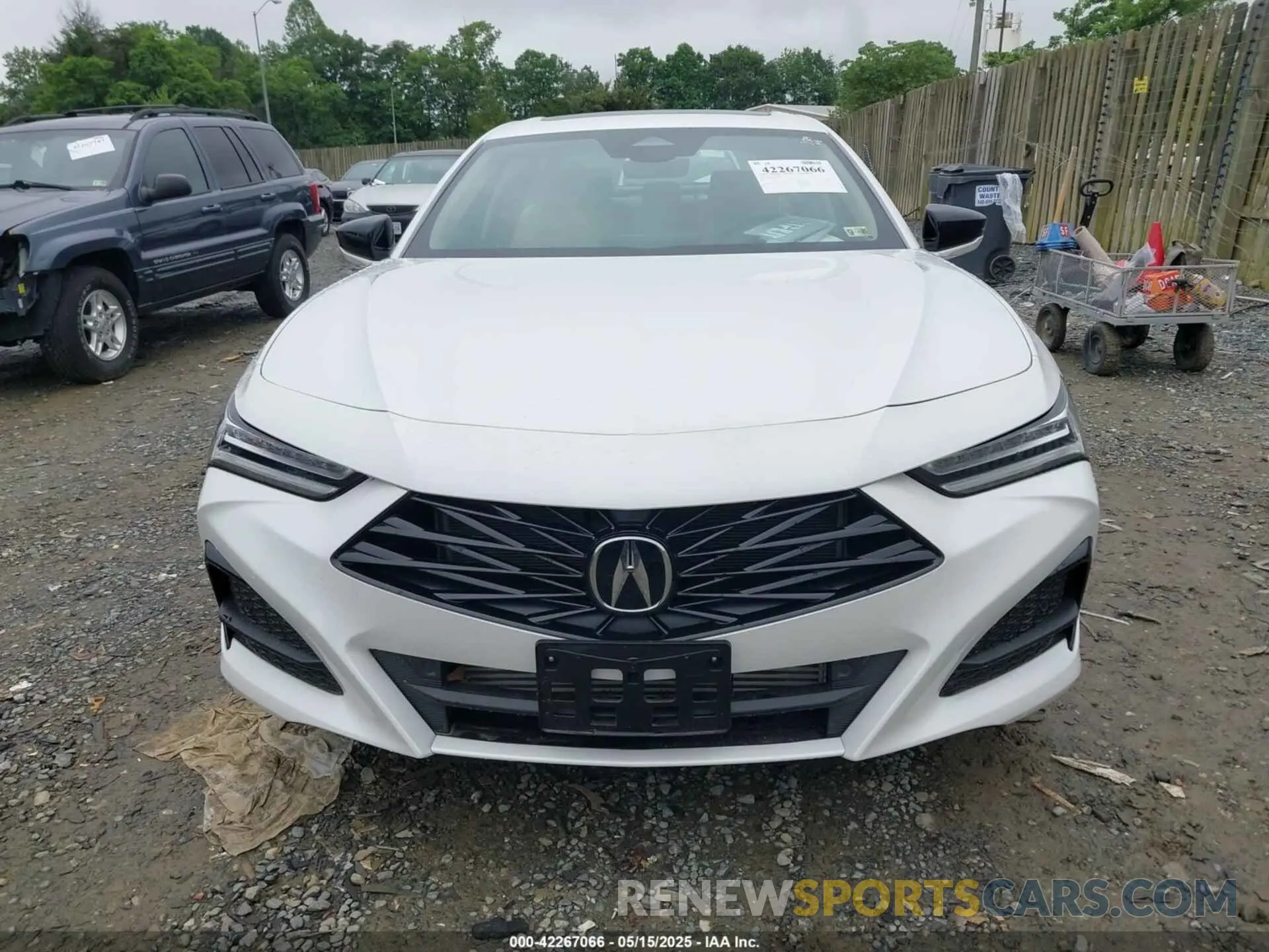 11 Photograph of a damaged car 19UUB5F44SA000200 ACURA TLX 2025