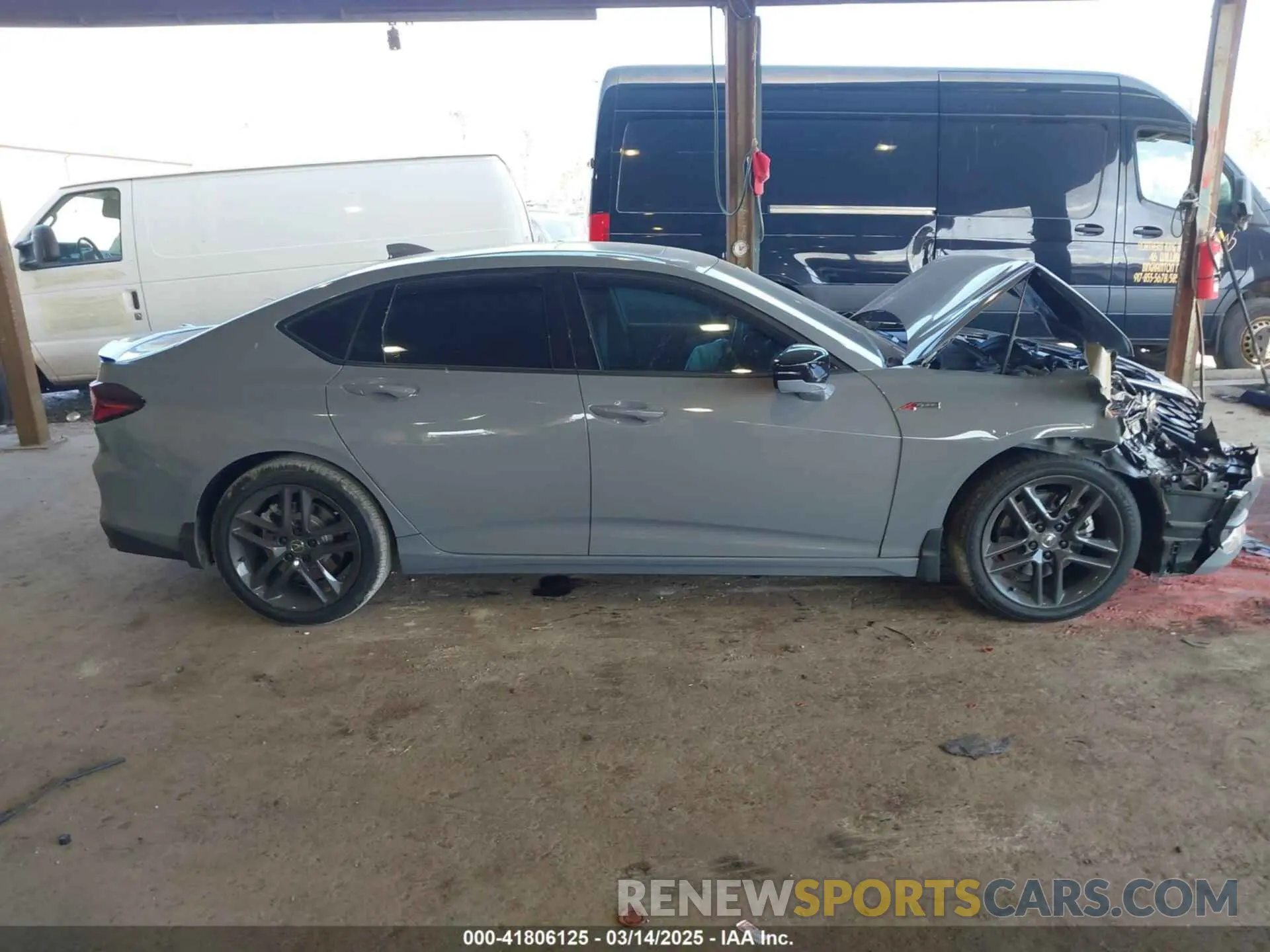 13 Photograph of a damaged car 19UUB6F53SA000302 ACURA TLX 2025