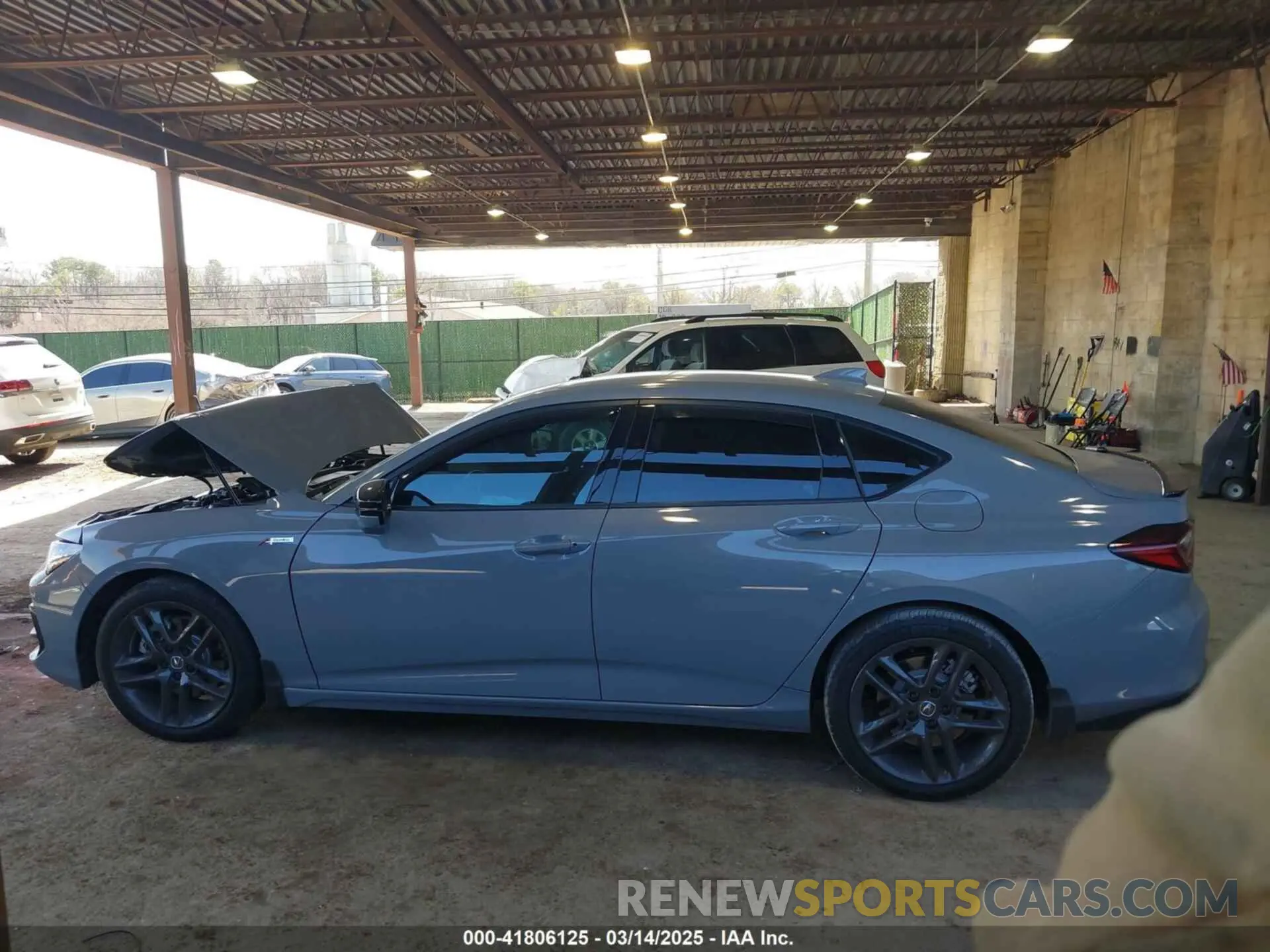 14 Photograph of a damaged car 19UUB6F53SA000302 ACURA TLX 2025