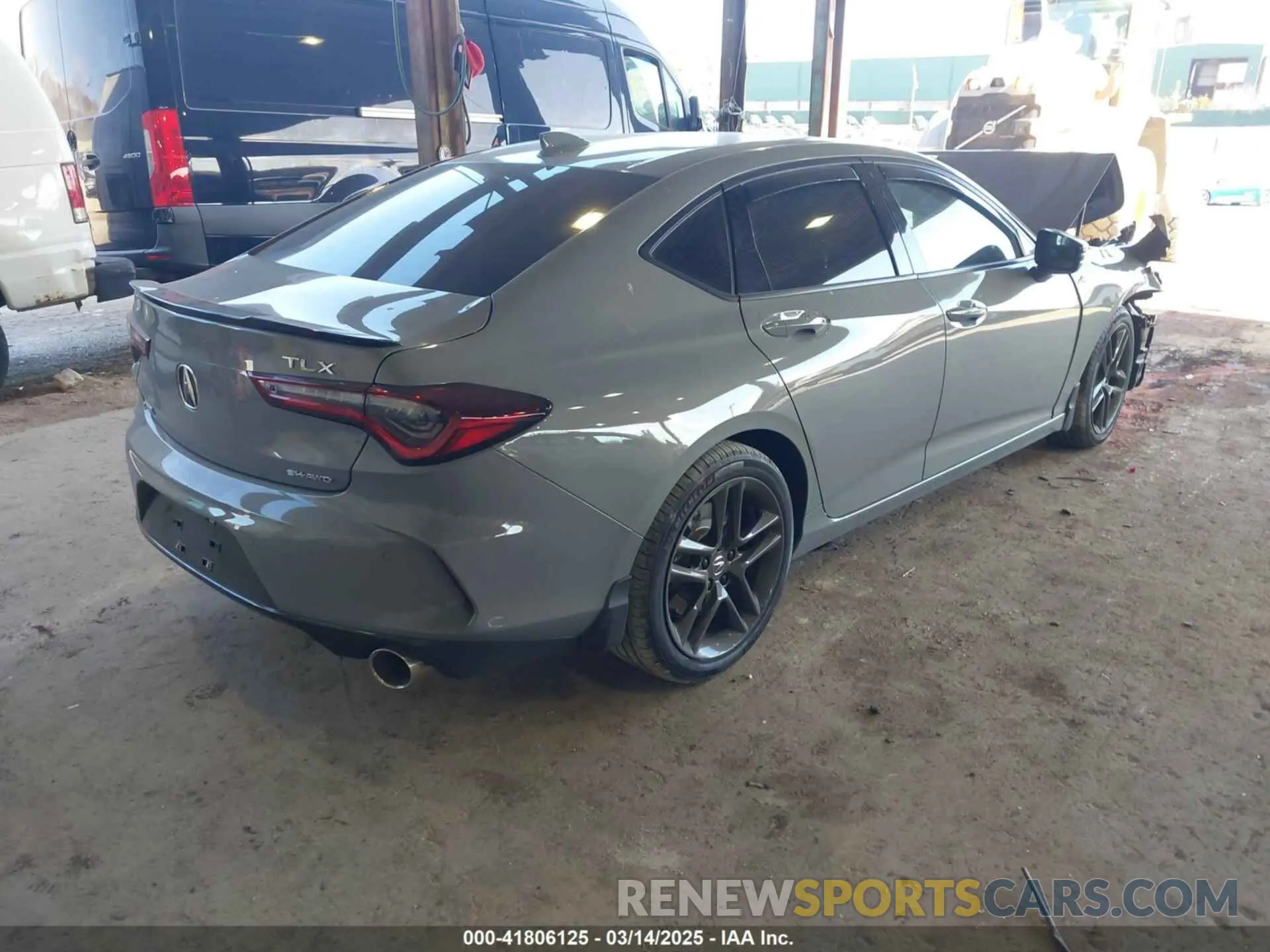 4 Photograph of a damaged car 19UUB6F53SA000302 ACURA TLX 2025