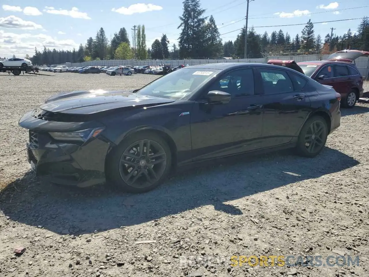 1 Photograph of a damaged car 19UUB6F55SA000785 ACURA TLX 2025