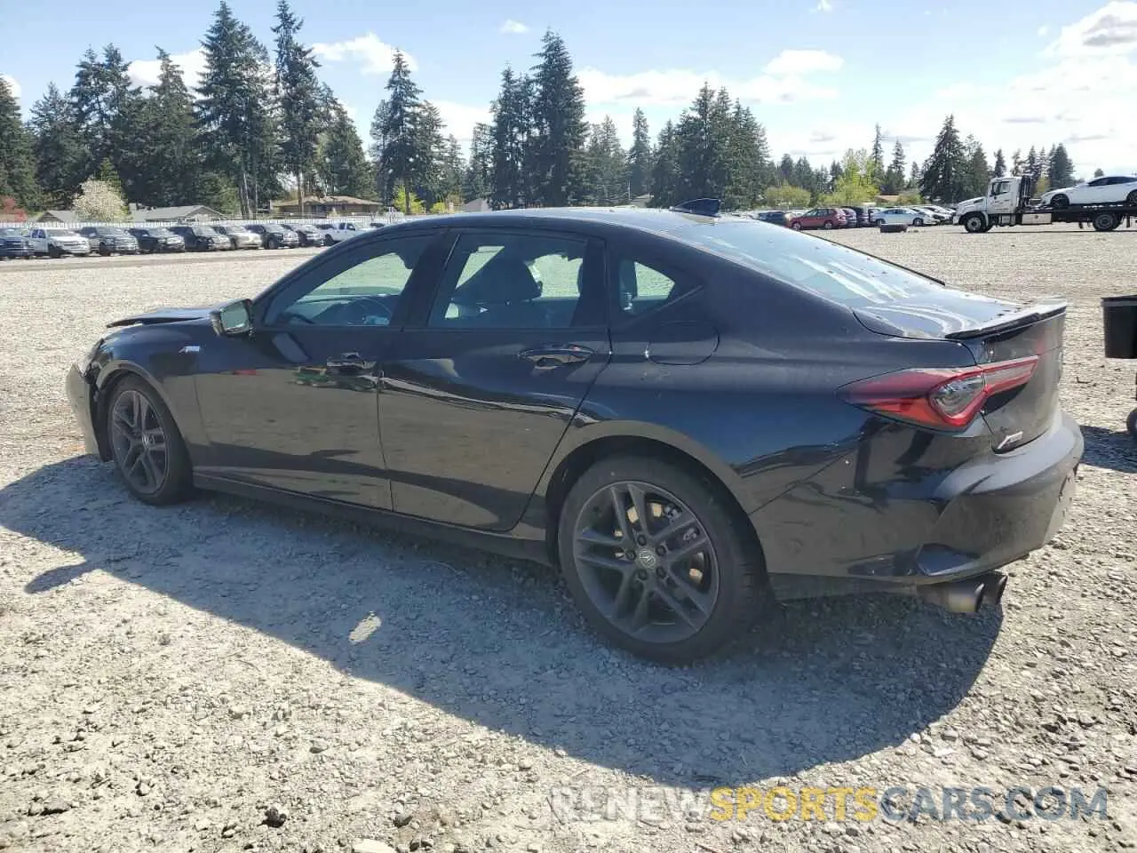 2 Photograph of a damaged car 19UUB6F55SA000785 ACURA TLX 2025