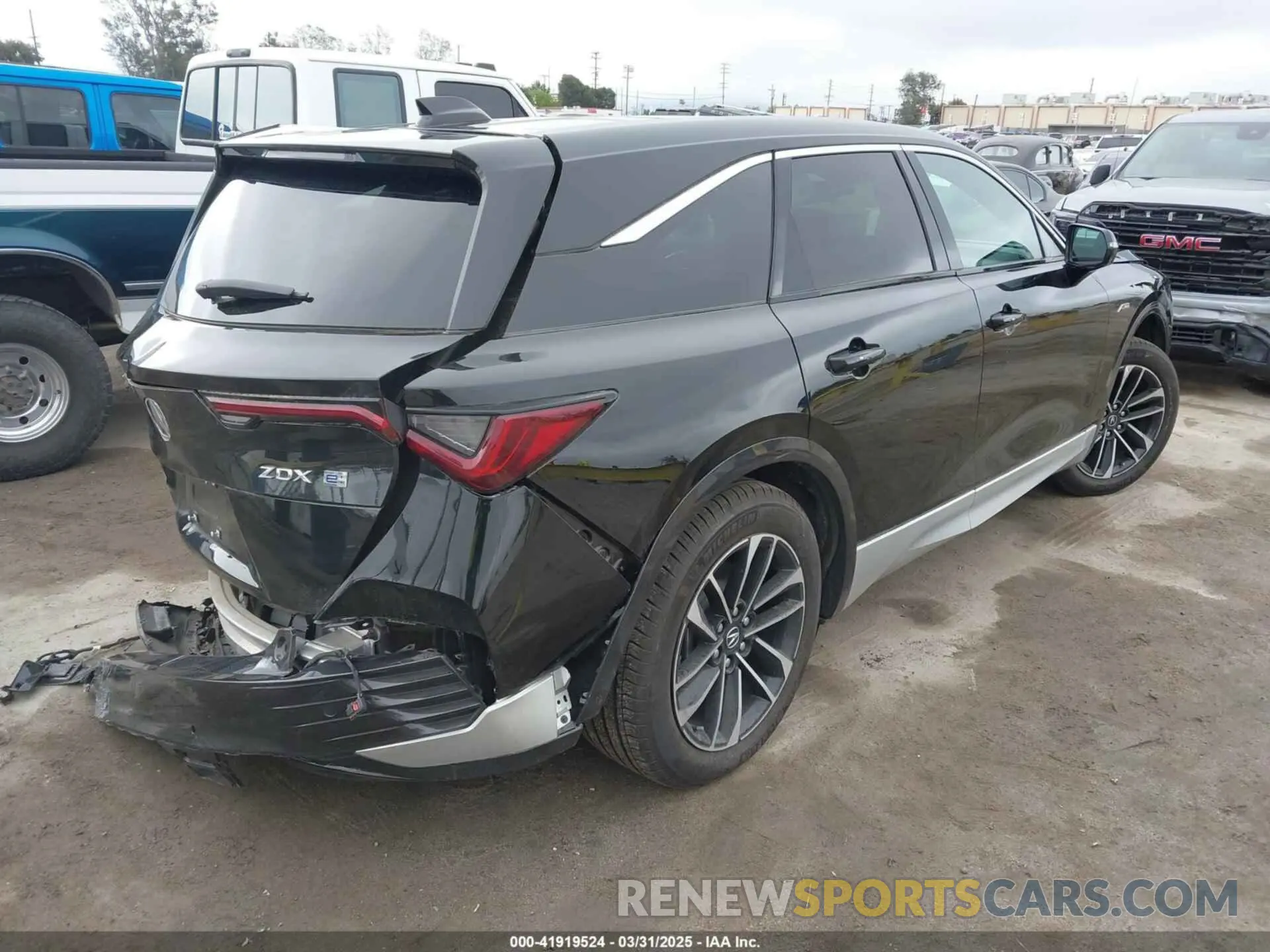 4 Фотография поврежденного автомобиля 4W5KHMRK5RZ513480 ACURA ZDX 2024