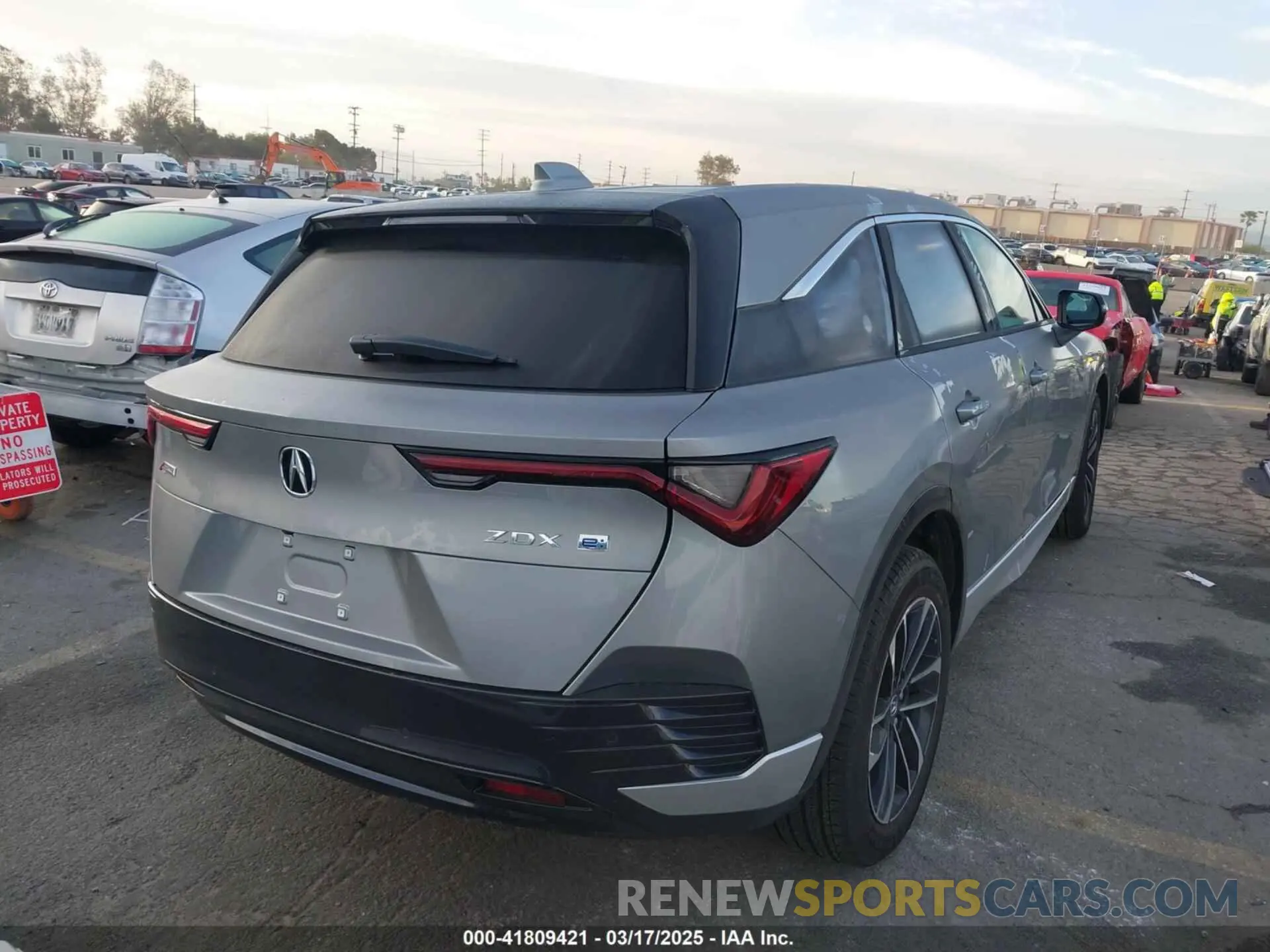 4 Фотография поврежденного автомобиля 4W5KHMRK6RZ511513 ACURA ZDX 2024