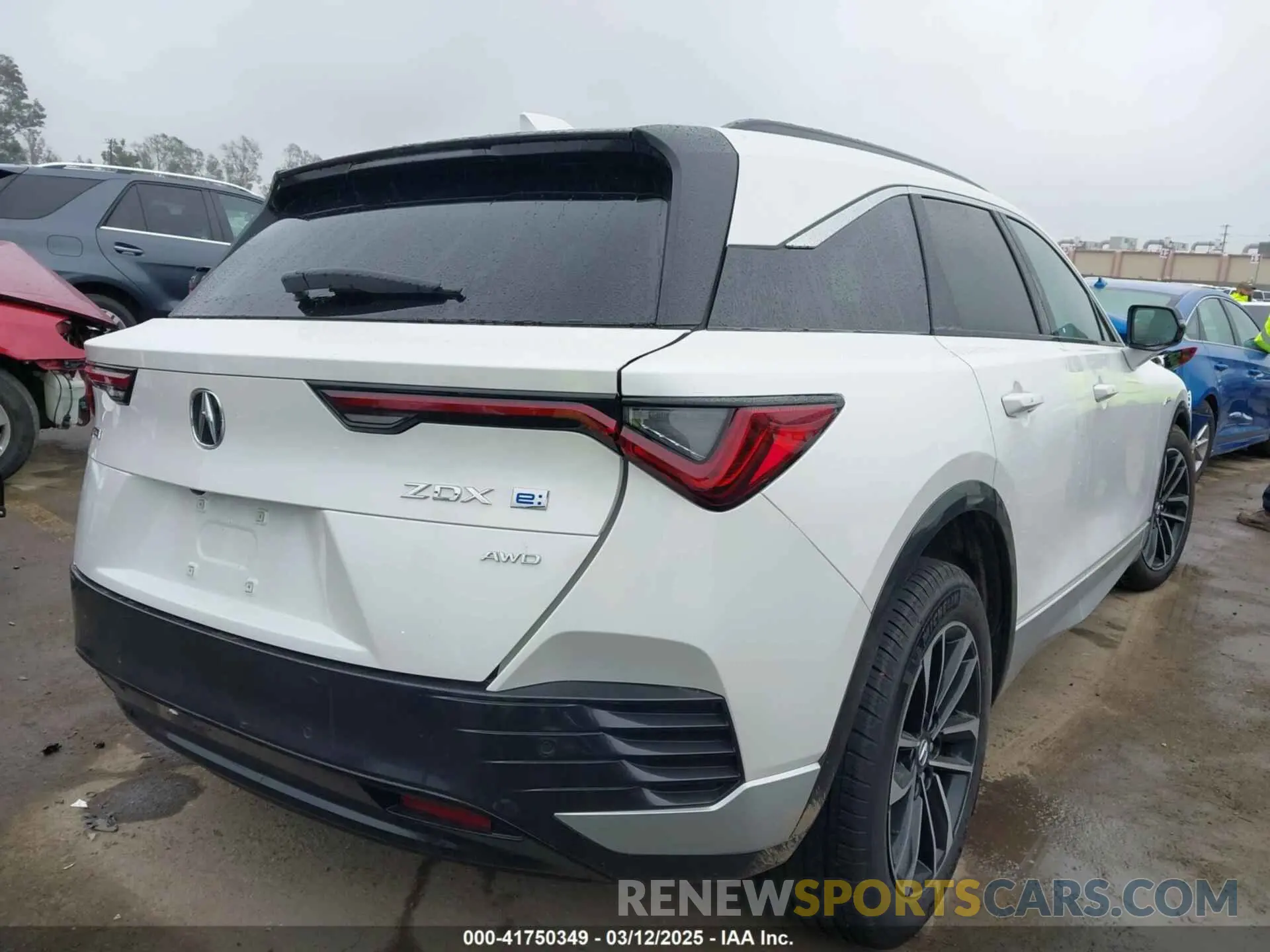 4 Photograph of a damaged car 4W5KHNRL2RZ508574 ACURA ZDX 2024