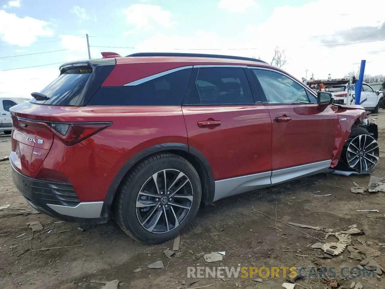 3 Фотография поврежденного автомобиля 4W5KHNRL8RZ516033 ACURA ZDX A-SPEC 2024
