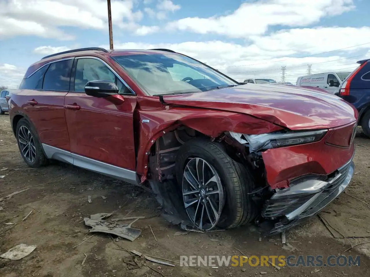 4 Фотография поврежденного автомобиля 4W5KHNRL8RZ516033 ACURA ZDX A-SPEC 2024